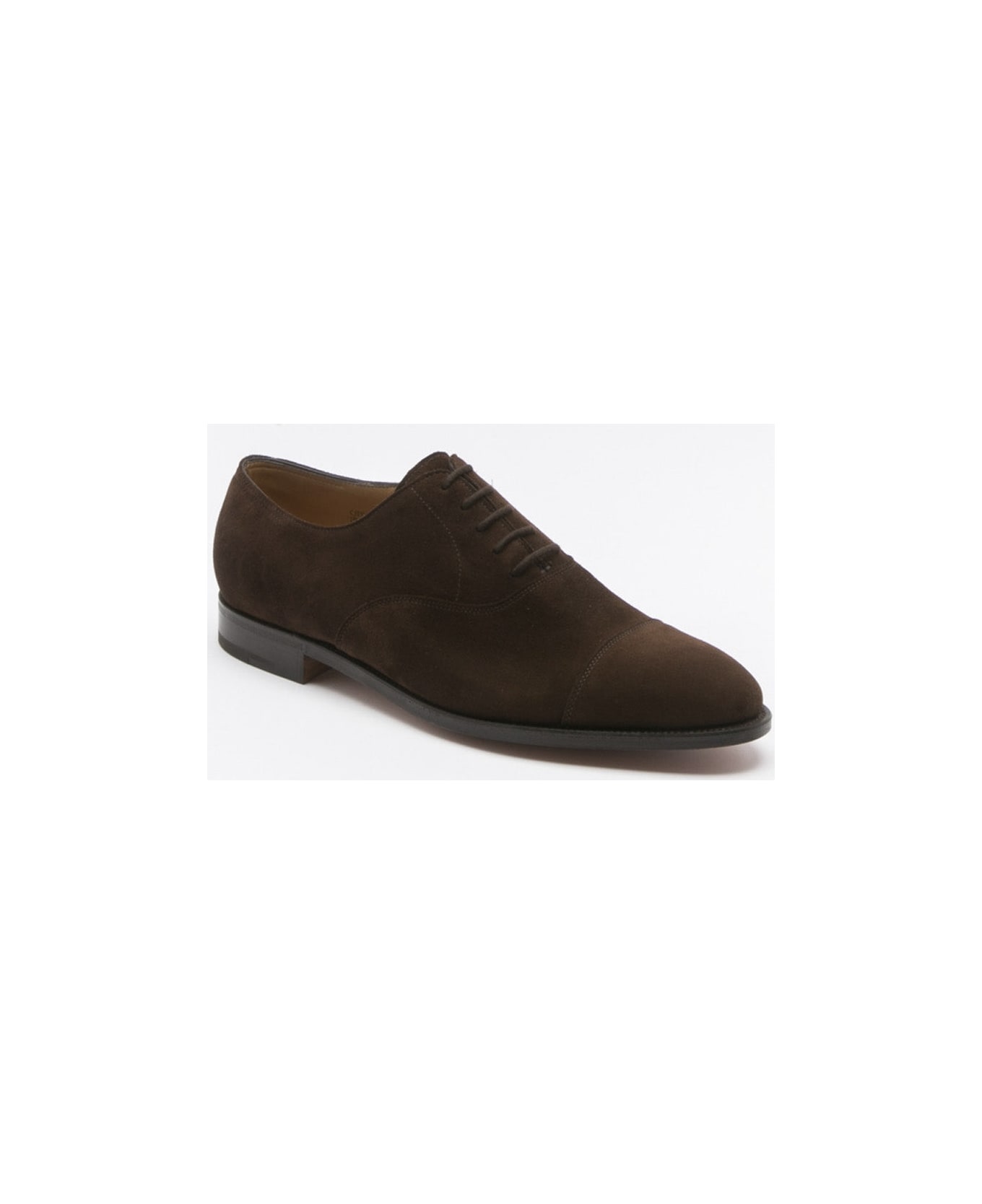 John Lobb Brown Suede Shoe - Marrone