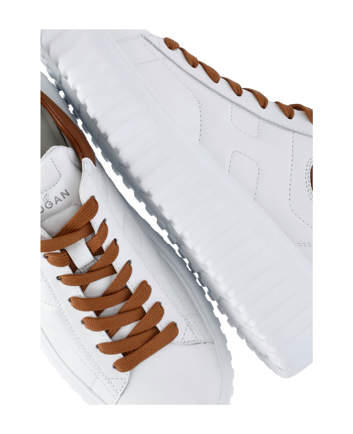 Hogan H-stripes Sneakers - White スニーカー