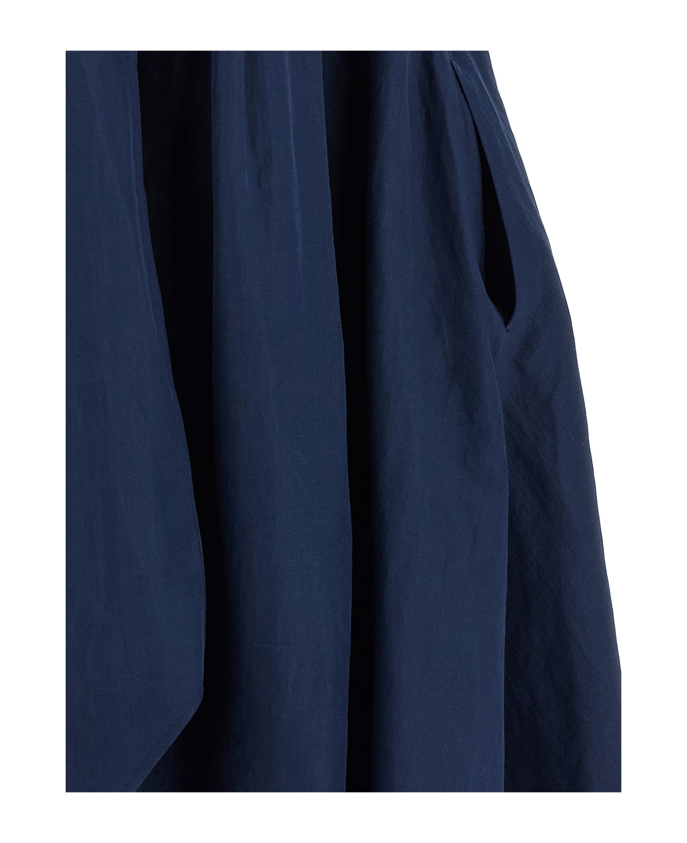 
S Max Mara 
piega
 Dress - Blue