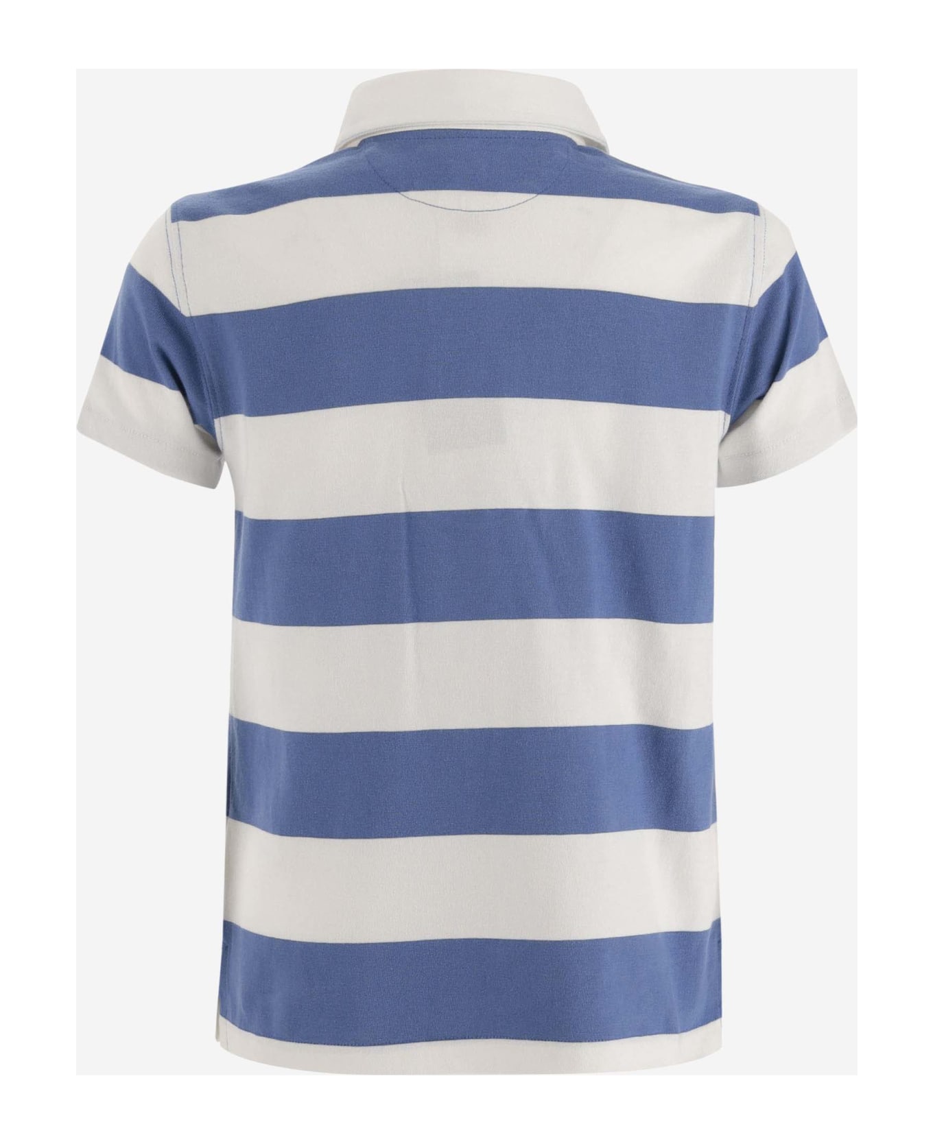 Polo Ralph Lauren Cotton Polo Shirt With Logo And Striped Pattern - Red Tシャツ＆ポロシャツ