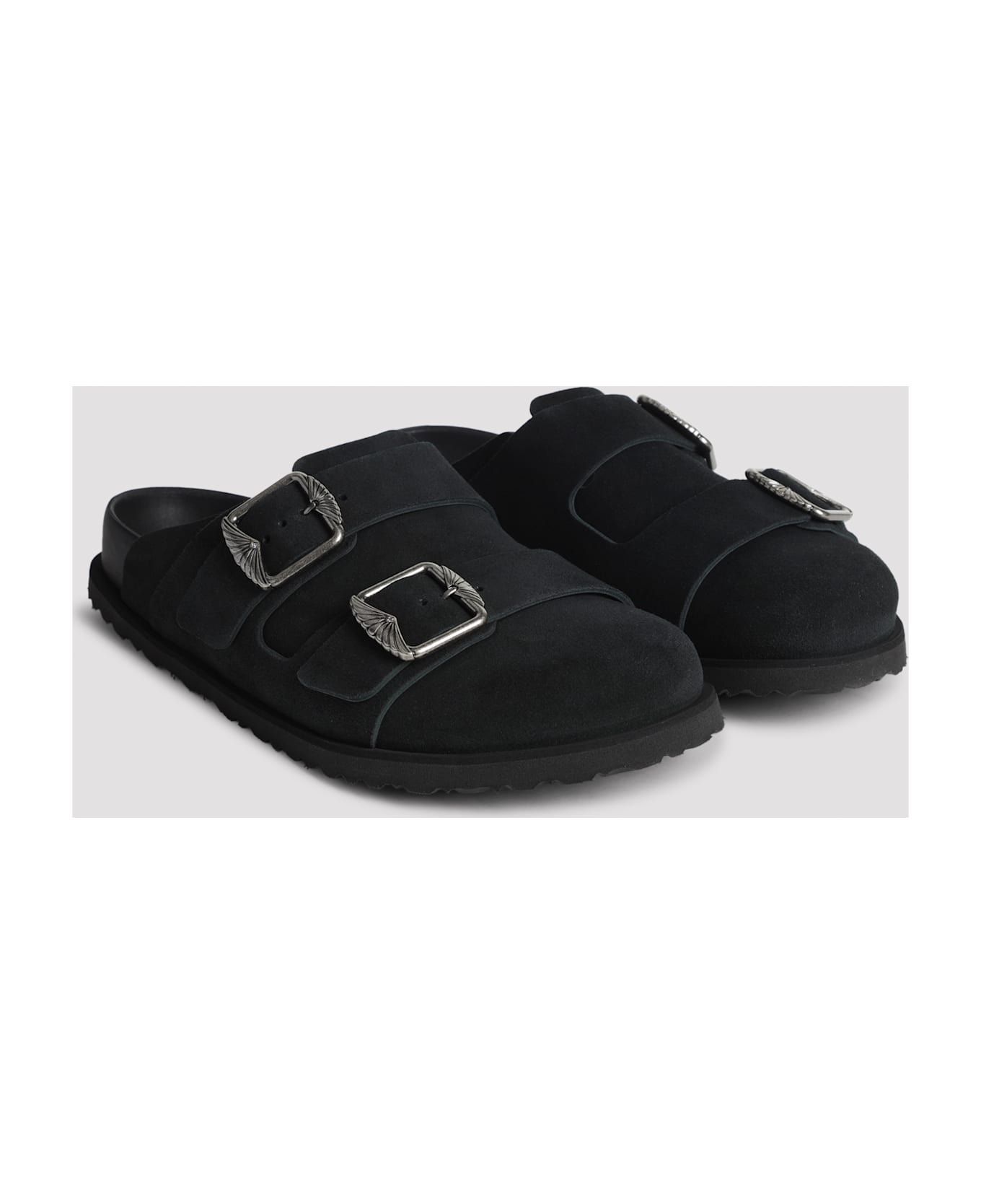 Birkenstock 222 West Mules - Black