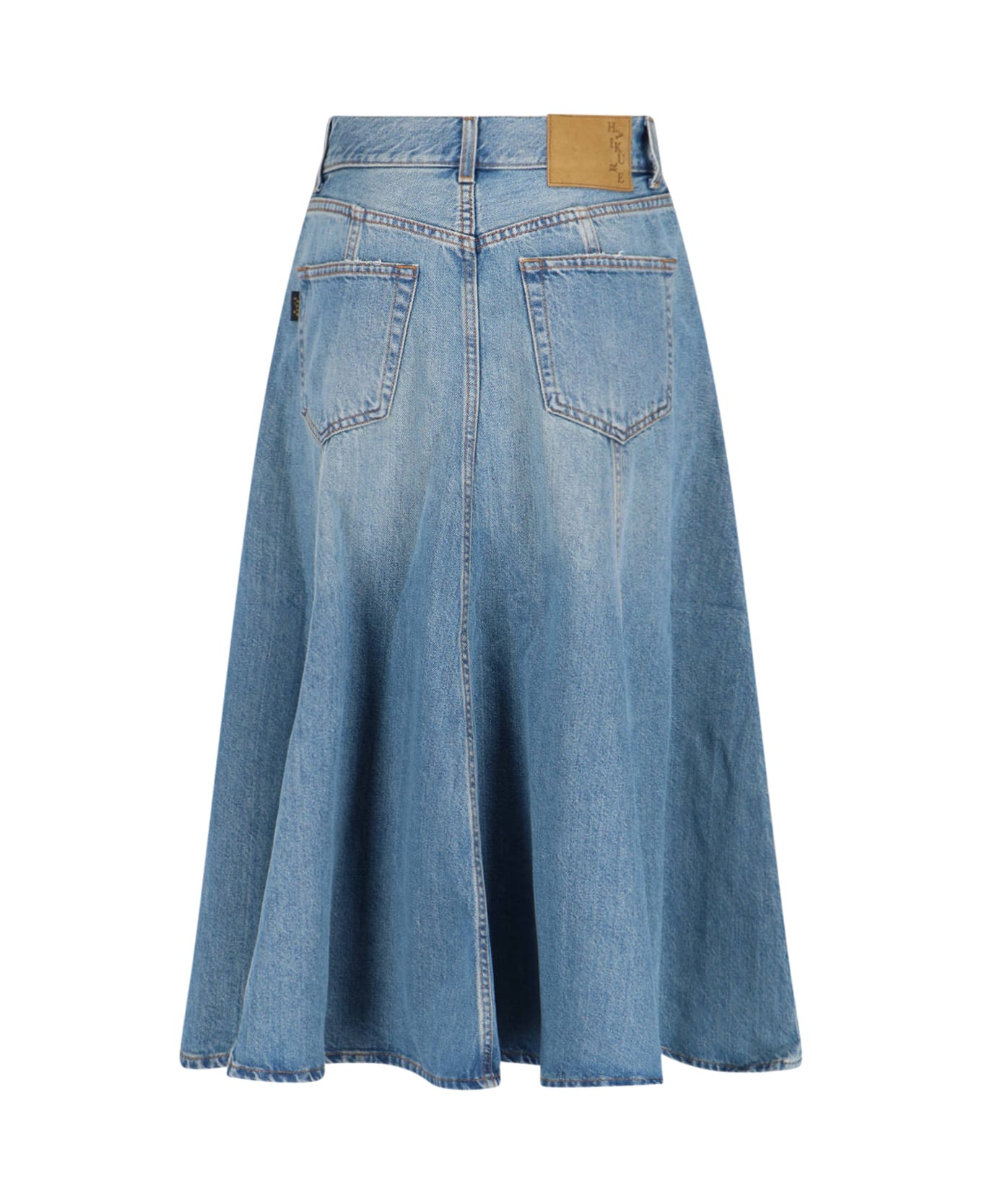 Haikure 
serenity
 Midi Skirt - DENIM