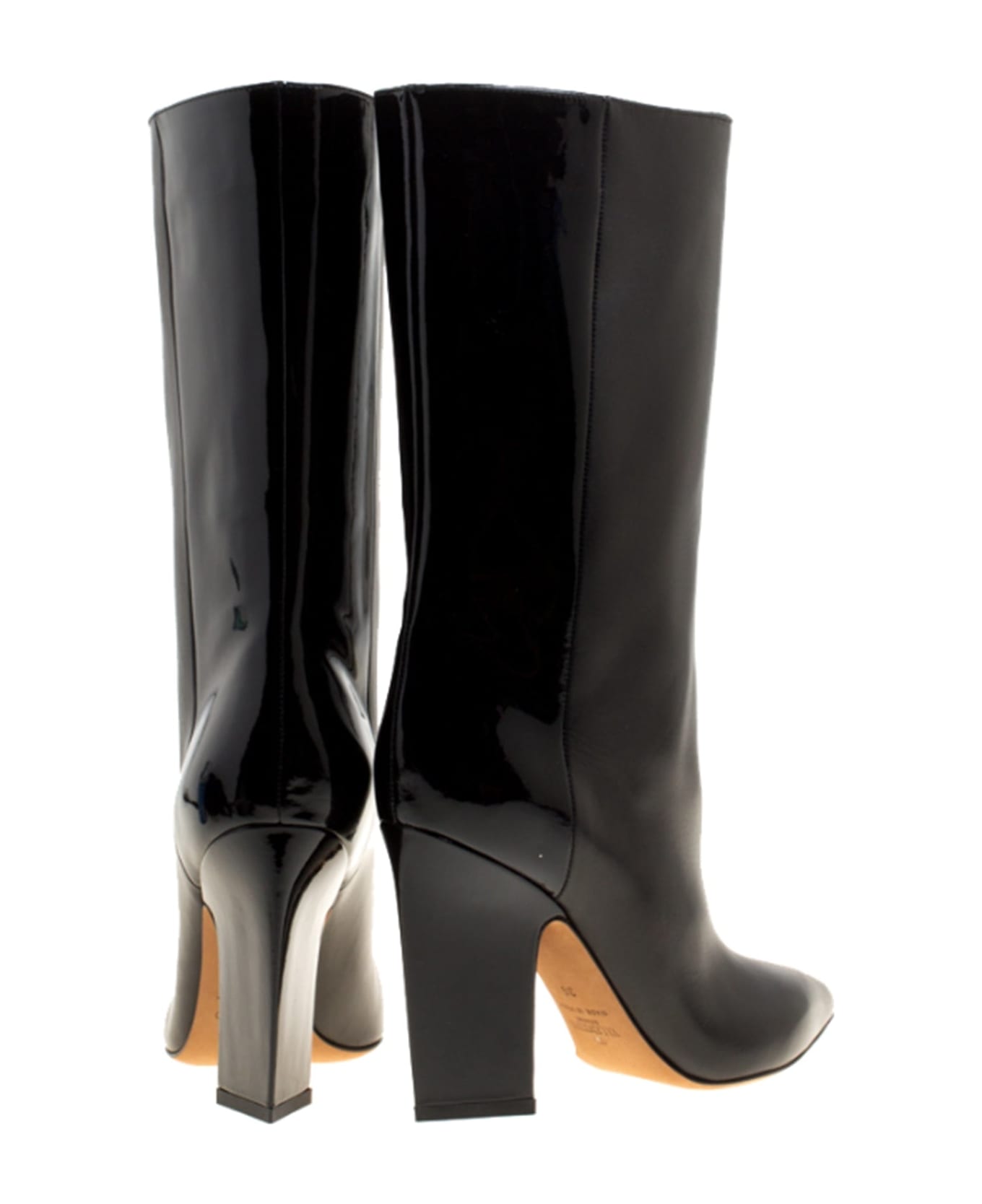 Valentino Garavani Leather Boots - Black