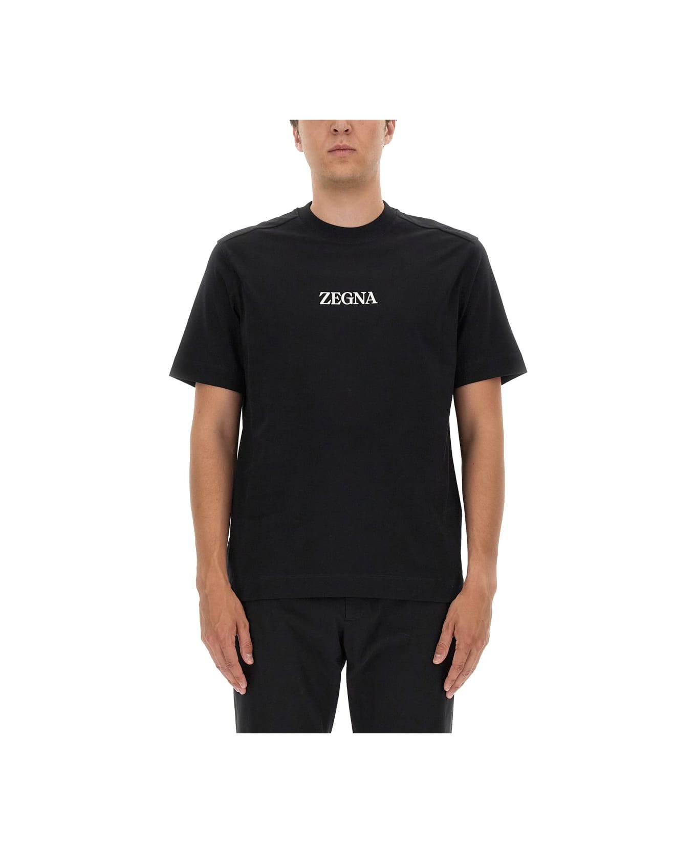 Zegna Jersey T-shirt - Black