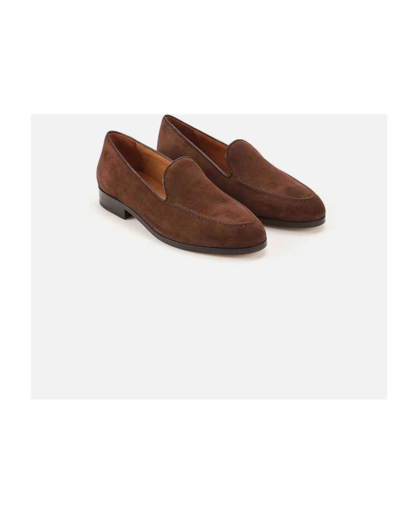 CB Made in Italy Suede Slip-on Dove - Chocolate