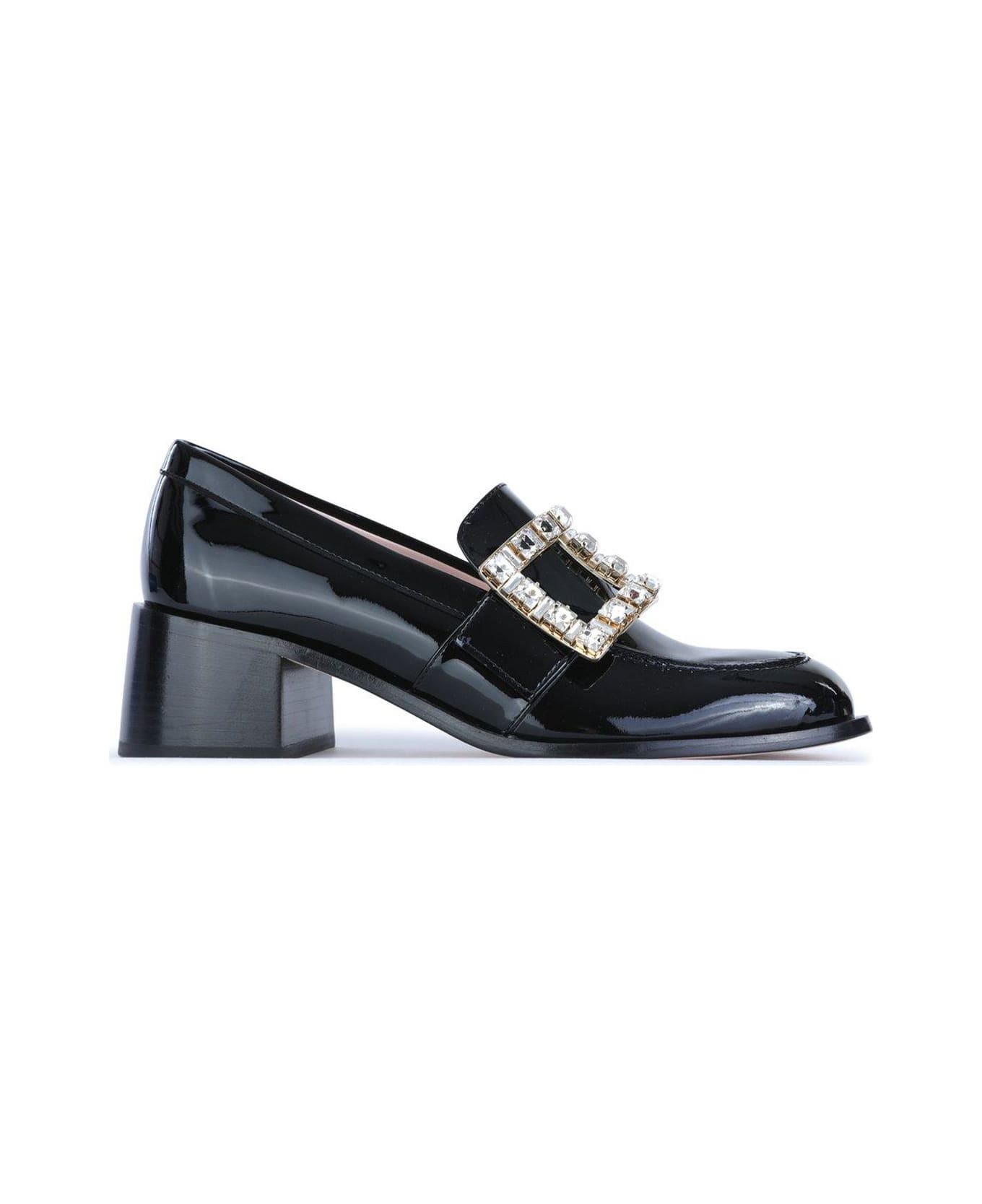 Roger Vivier Viv
 Rangers Loafers - Black
