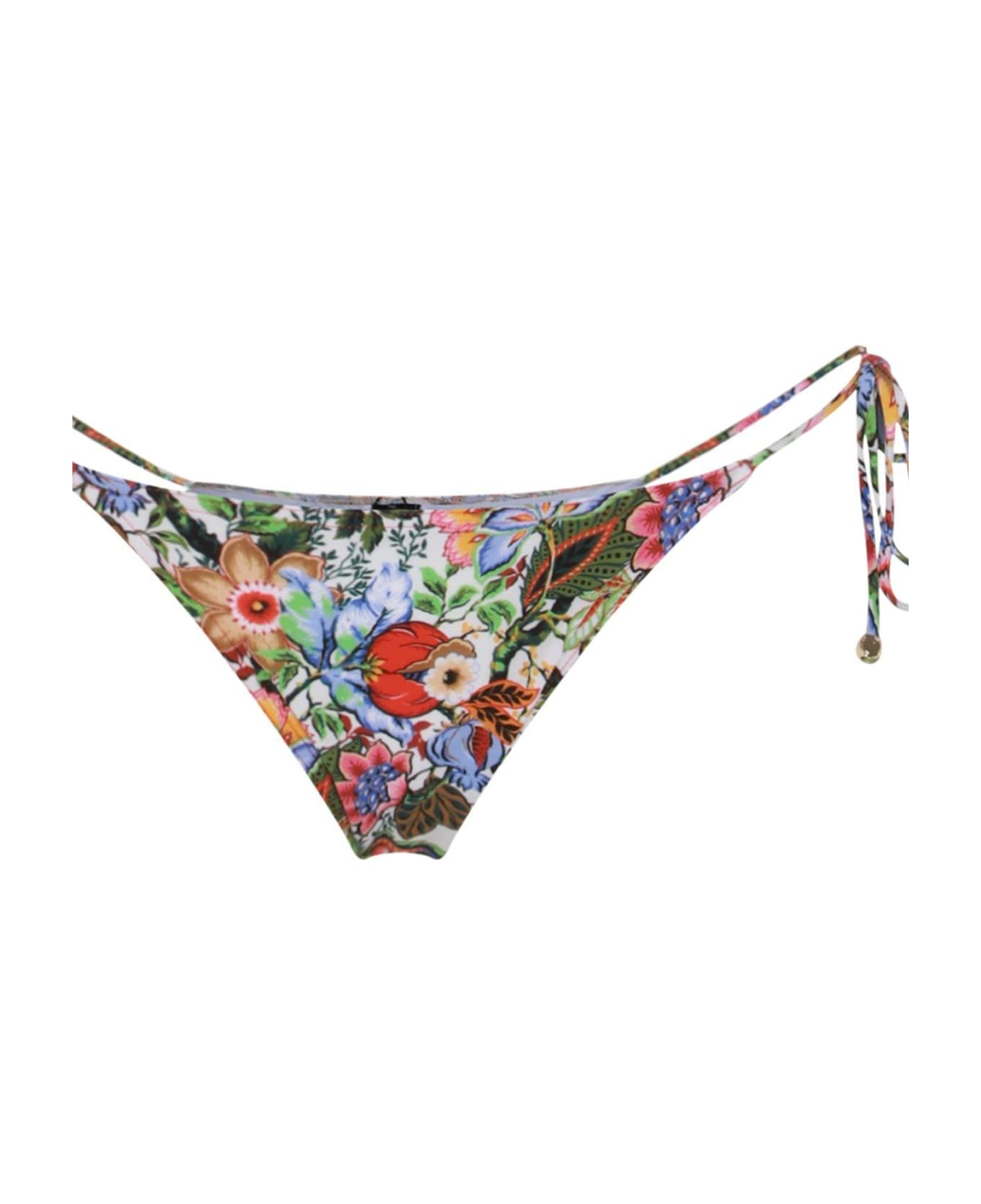 Etro Bouquet-inspired Printed Triangle Bikini - Multicolor