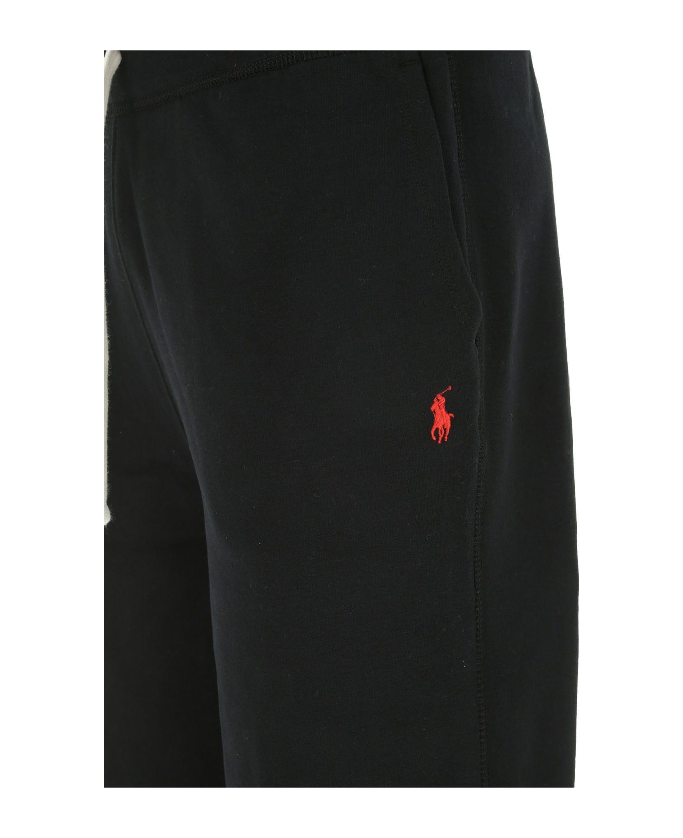 Ralph Lauren Polo Black Cotton Blend Track Pants - Black