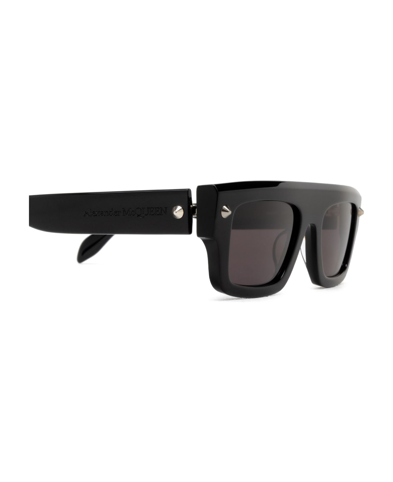 Alexander McQueen Eyewear Am0427s Black Sunglasses - Black サングラス