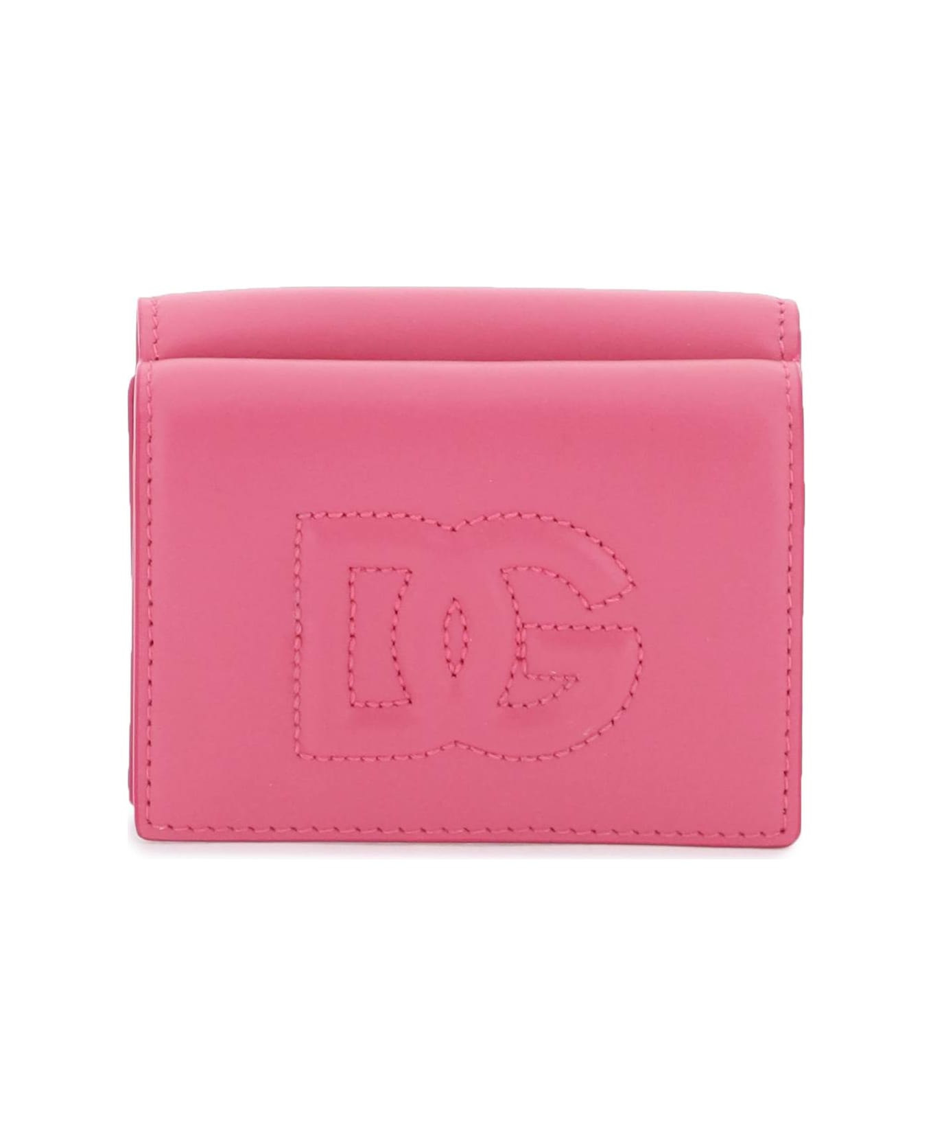 Dolce & Gabbana French Flap Wallet - GLICINE (Fuchsia)