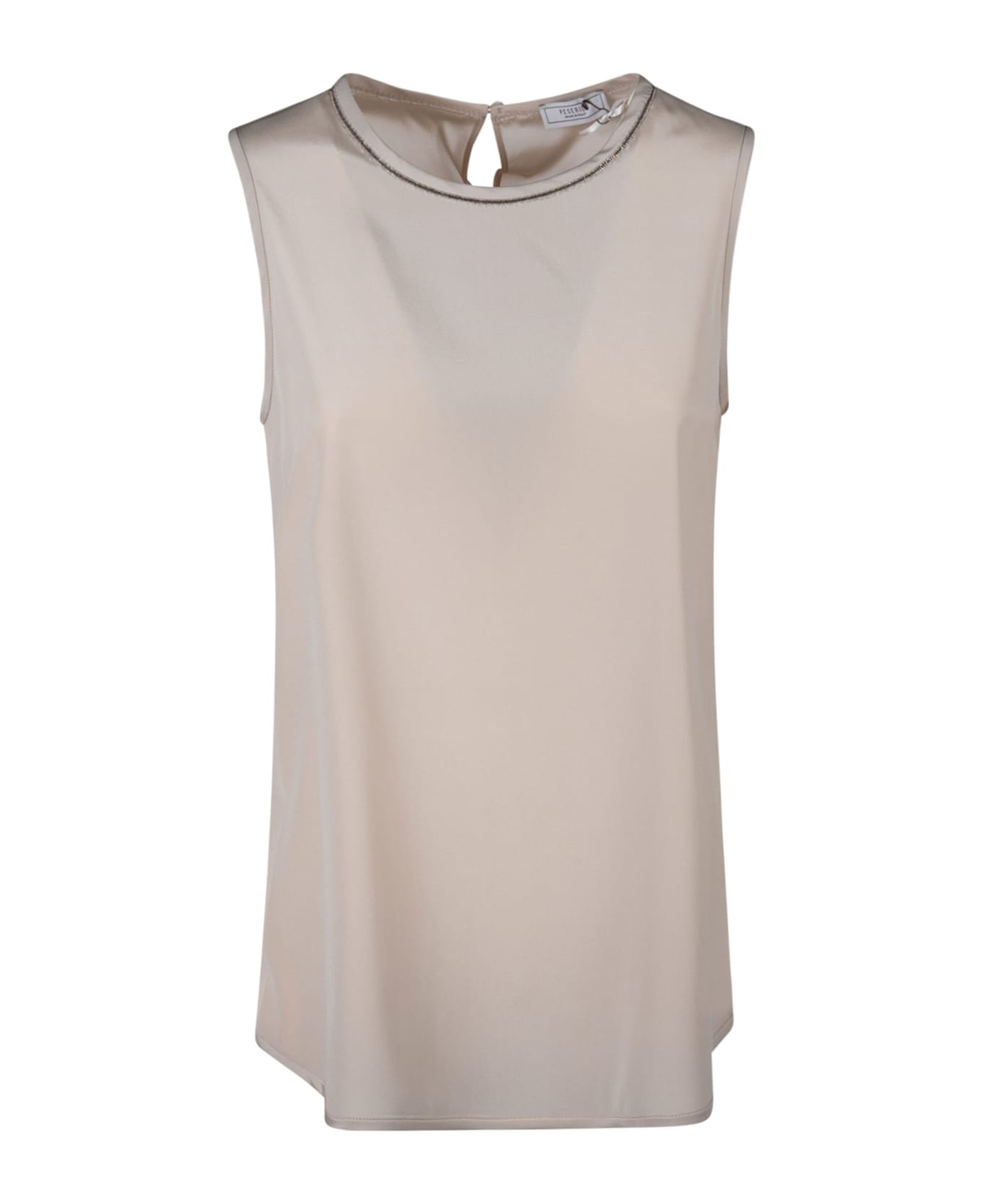 Peserico Loose Fit Classic Tank Top - C