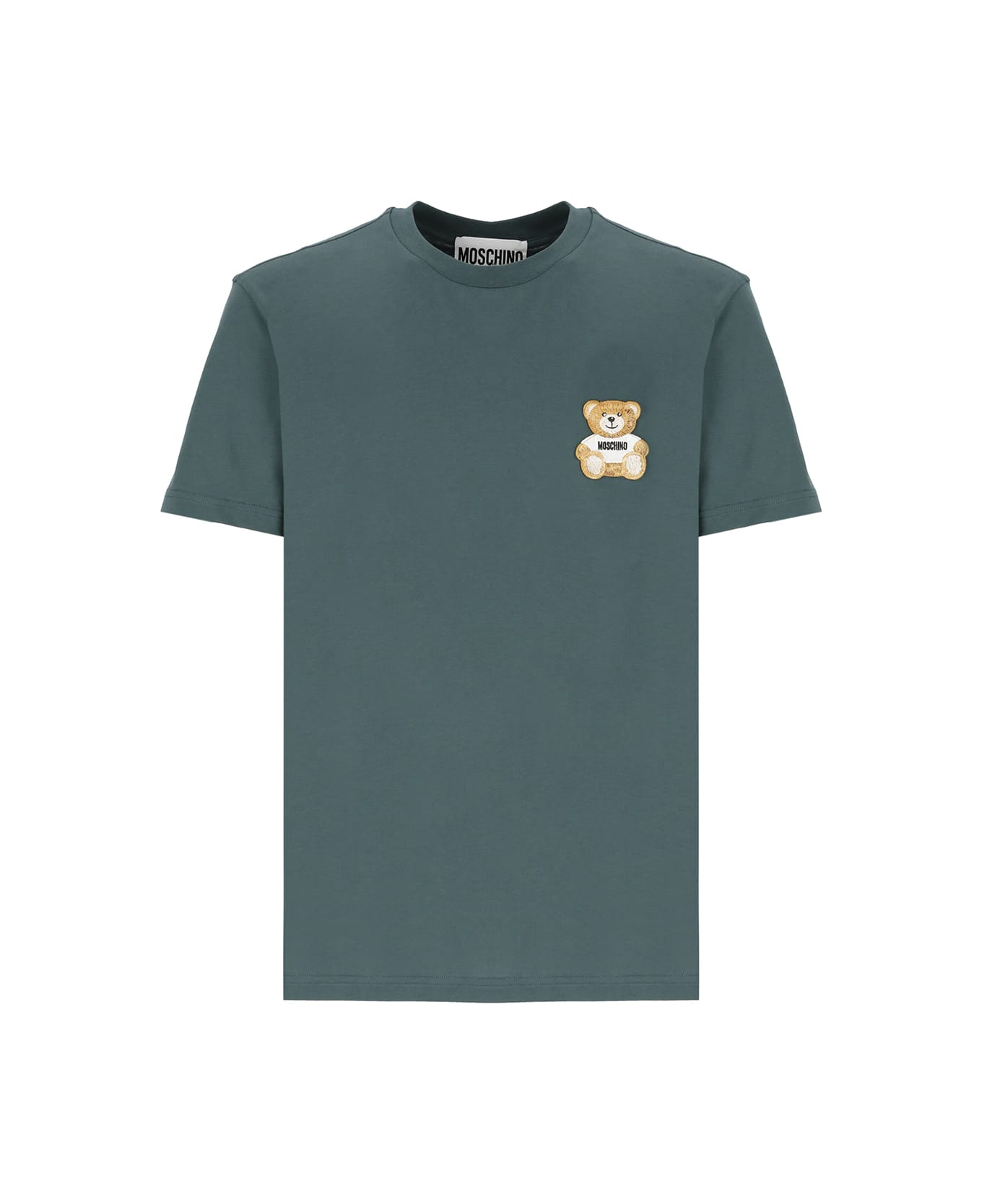 Moschino T-shirt With Logo - Green