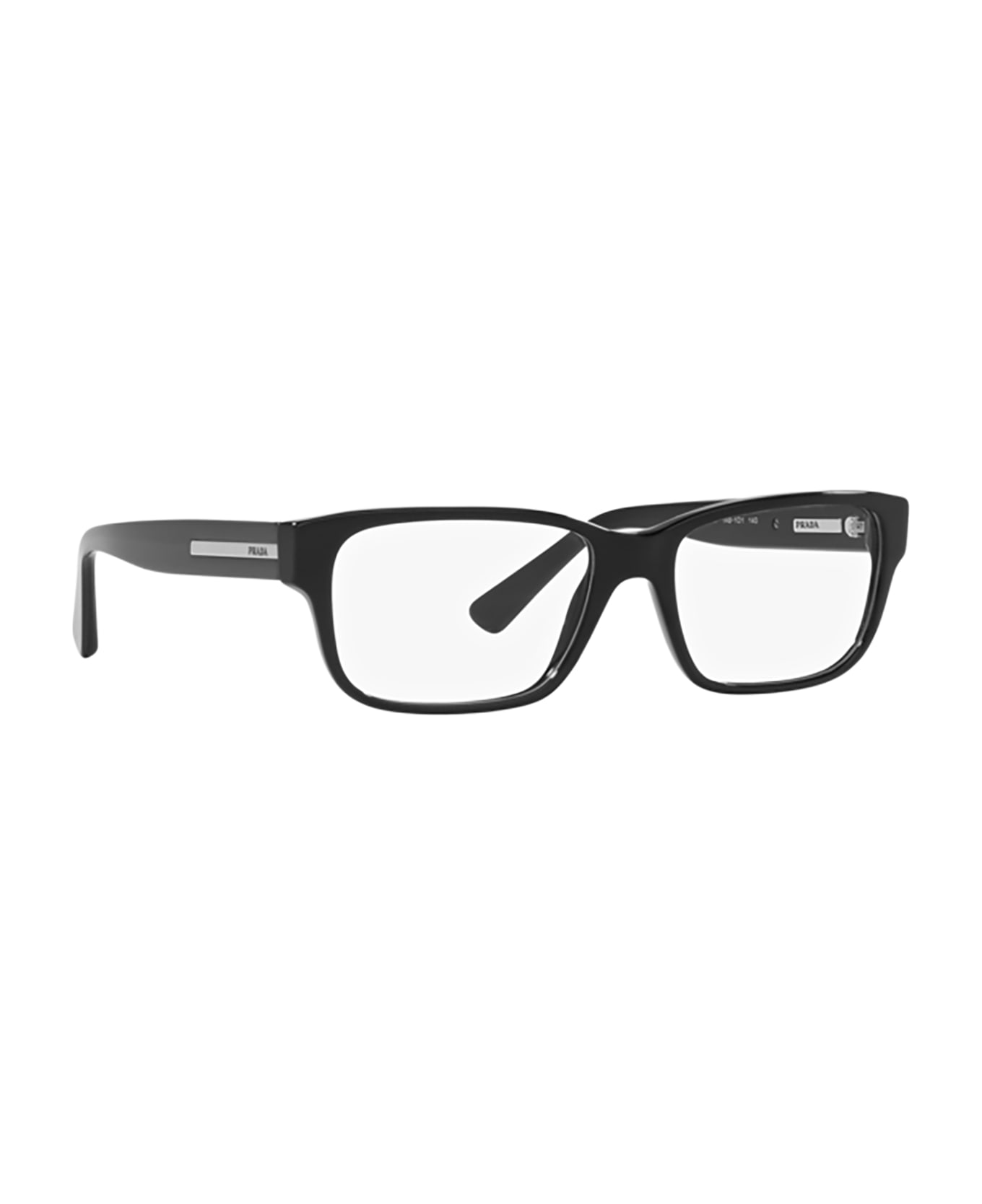 Prada Eyewear Pr 18zv Black Glasses - Black
