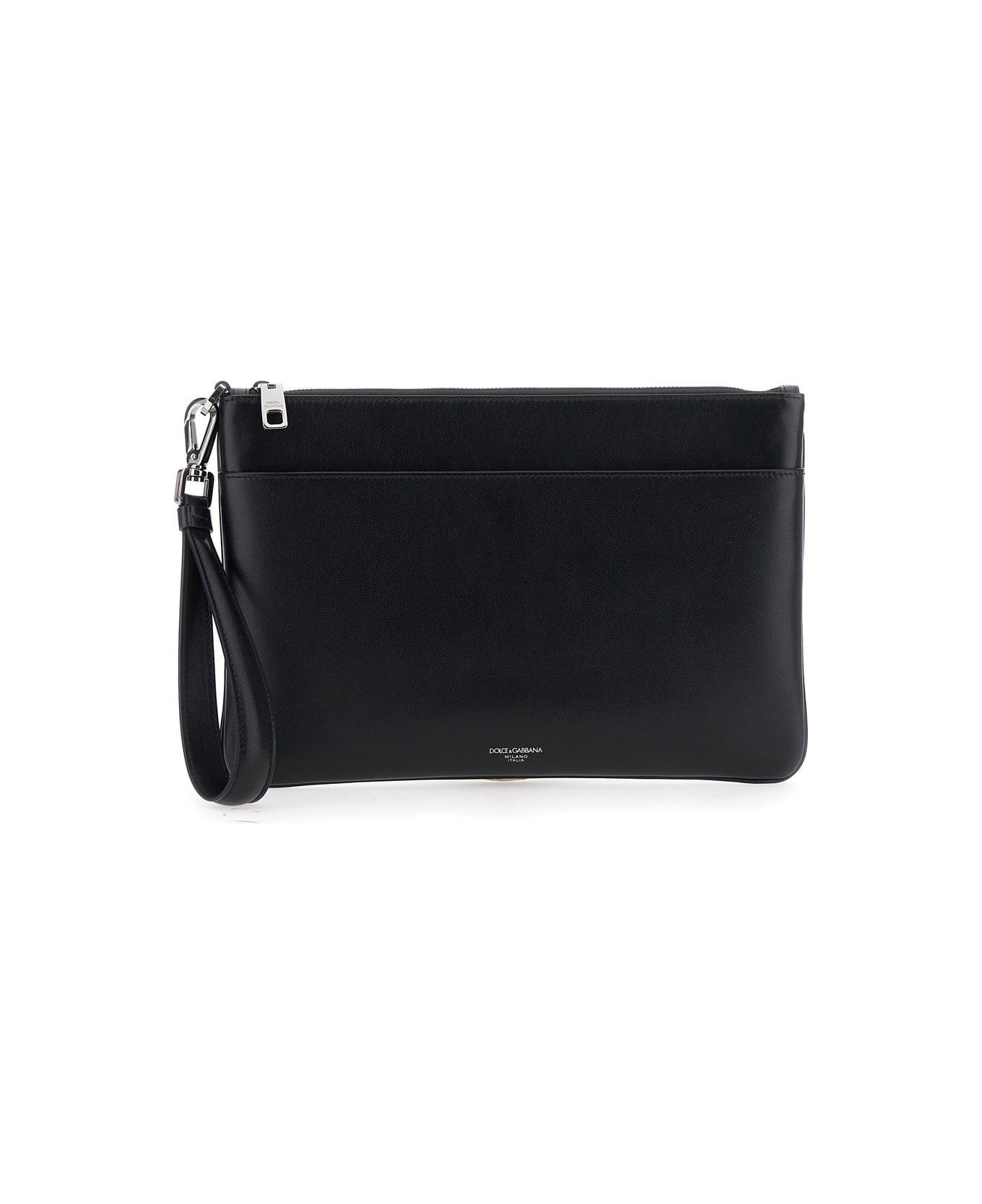 Dolce 
Gabbana Zip In Pelle - Black