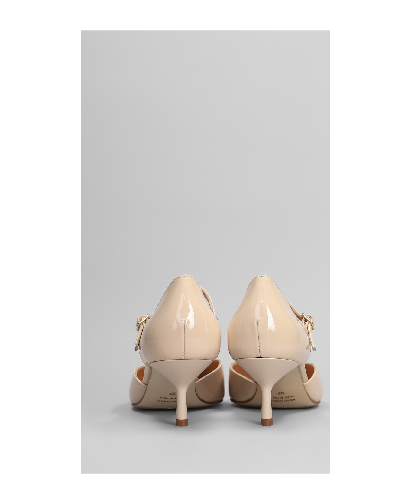 The Seller Pumps In Powder Patent Leather - powder