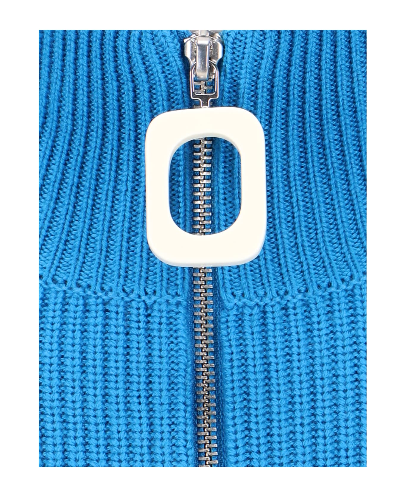 J.W. Anderson High Neck Sweater - Blue