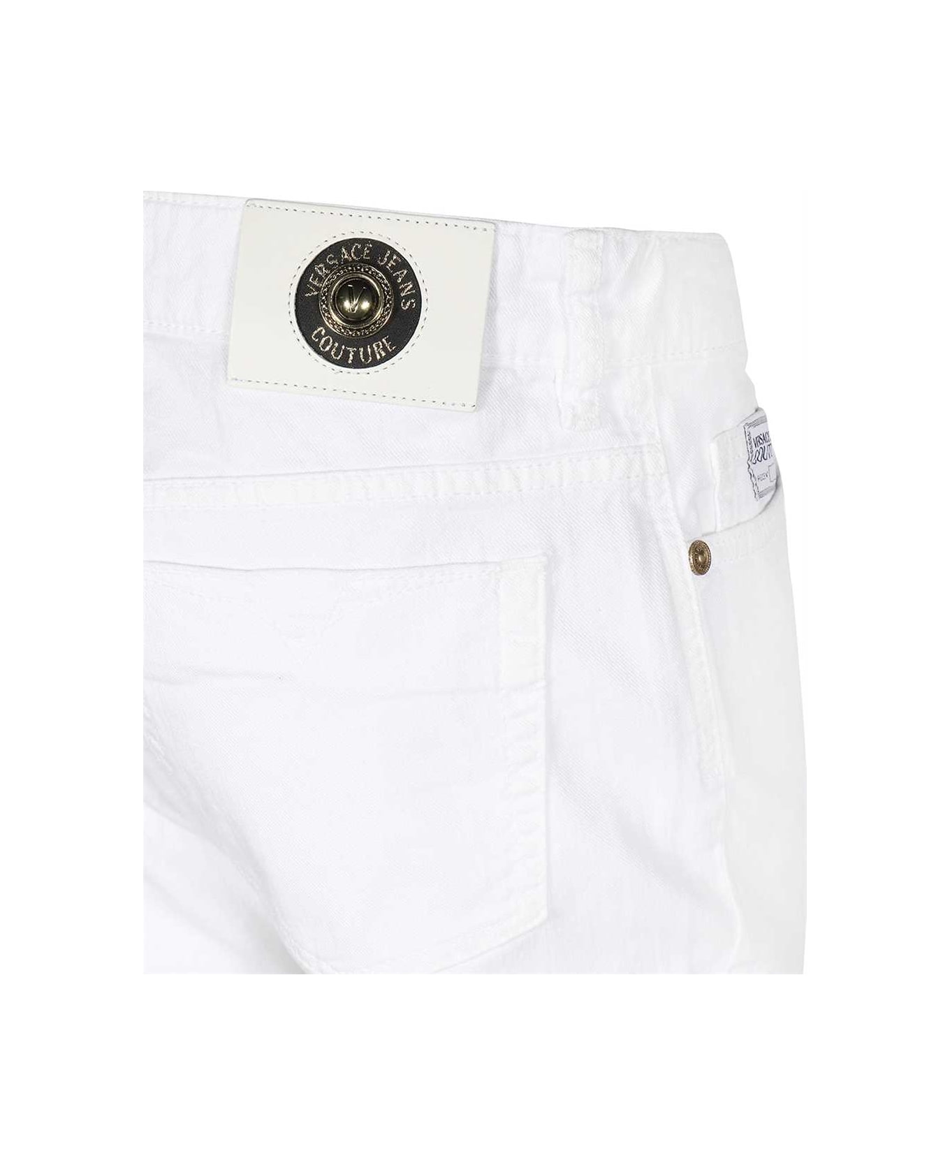 Versace Jeans Couture 5-pocket Jeans - White