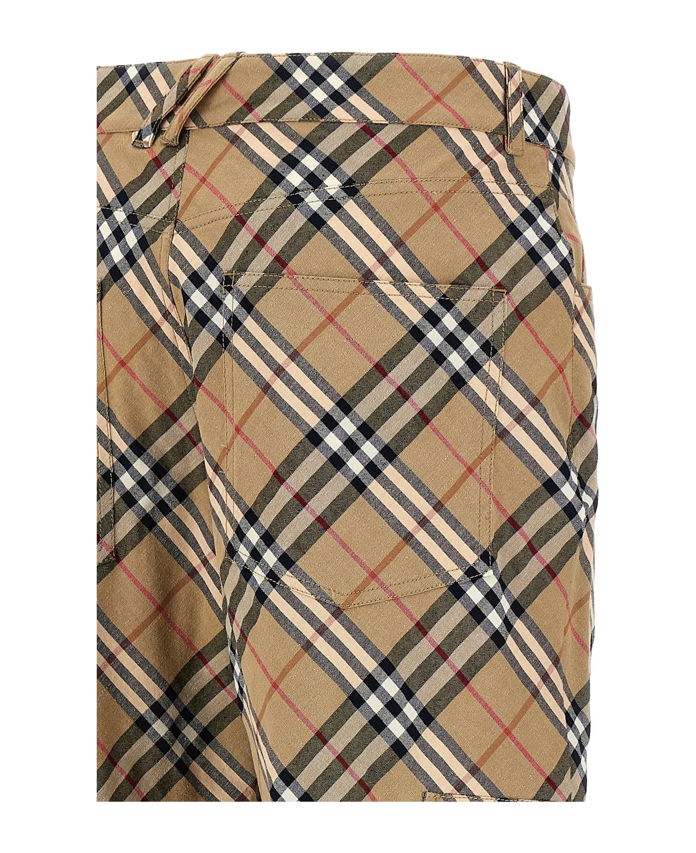 Burberry Cargo Pocket Pants - Beige