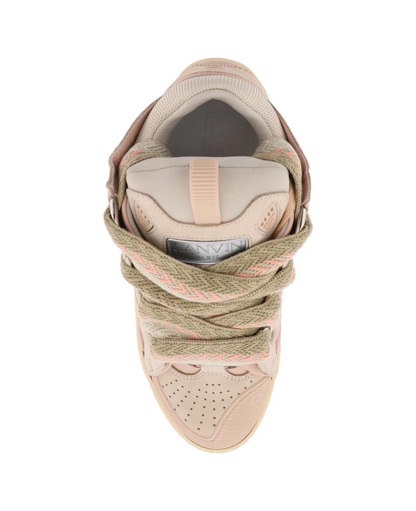 Lanvin Curb Sneakers - Beige