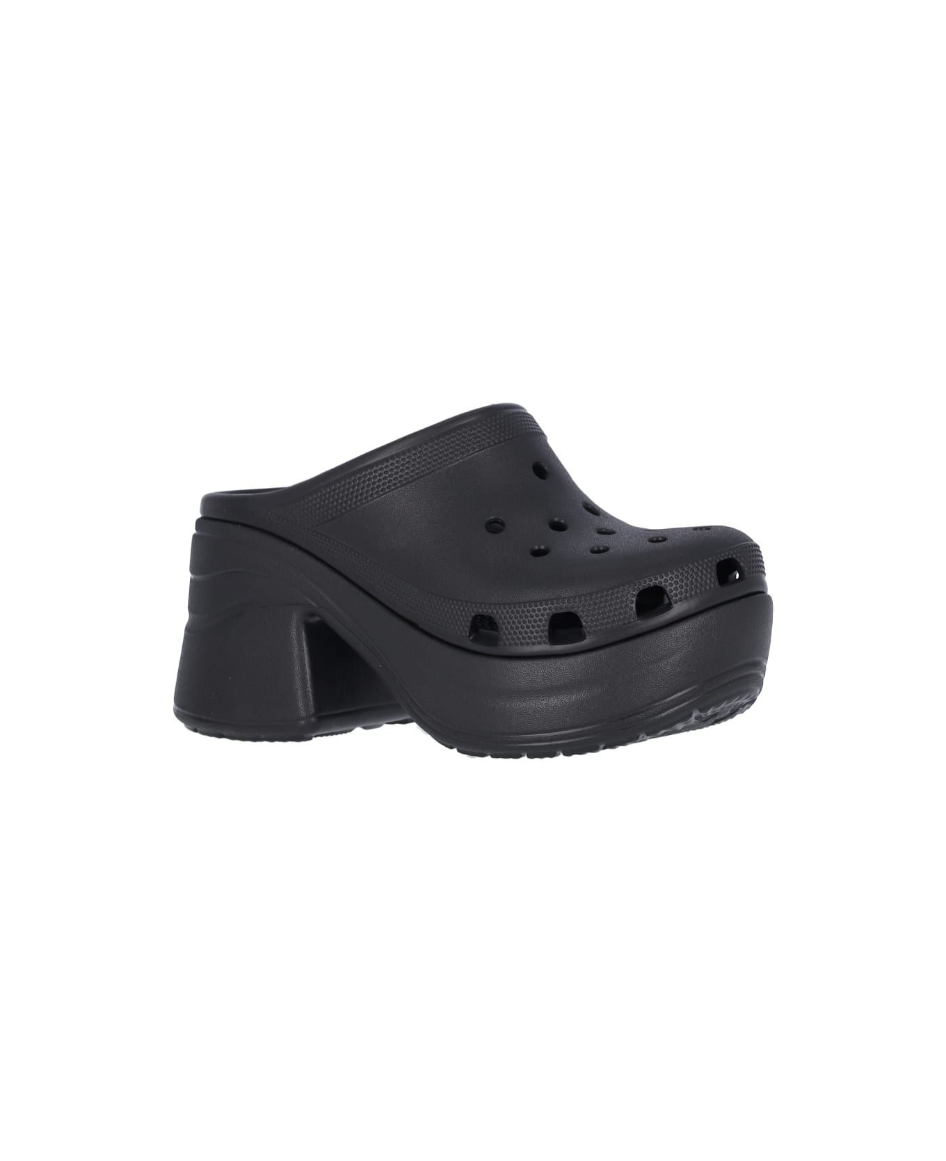 Crocs Mules Platform "siren" - Black  