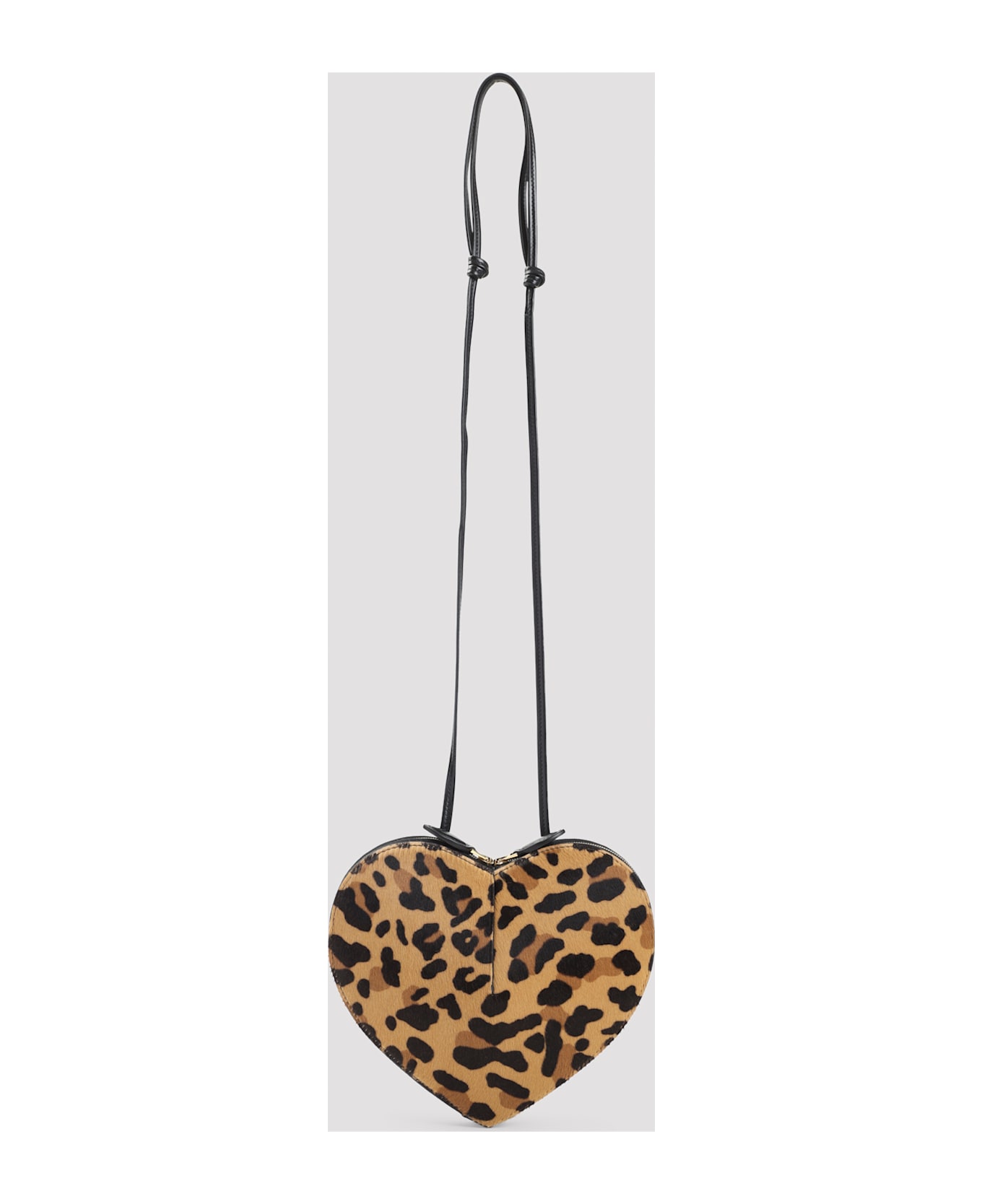 Alaia Alaïa Le Coeur Leopard Shoulder Bag - Brun Sepia