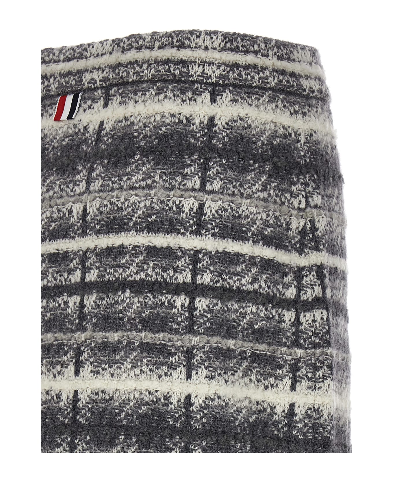 Thom Browne Tartan Skirt - Gray スカート