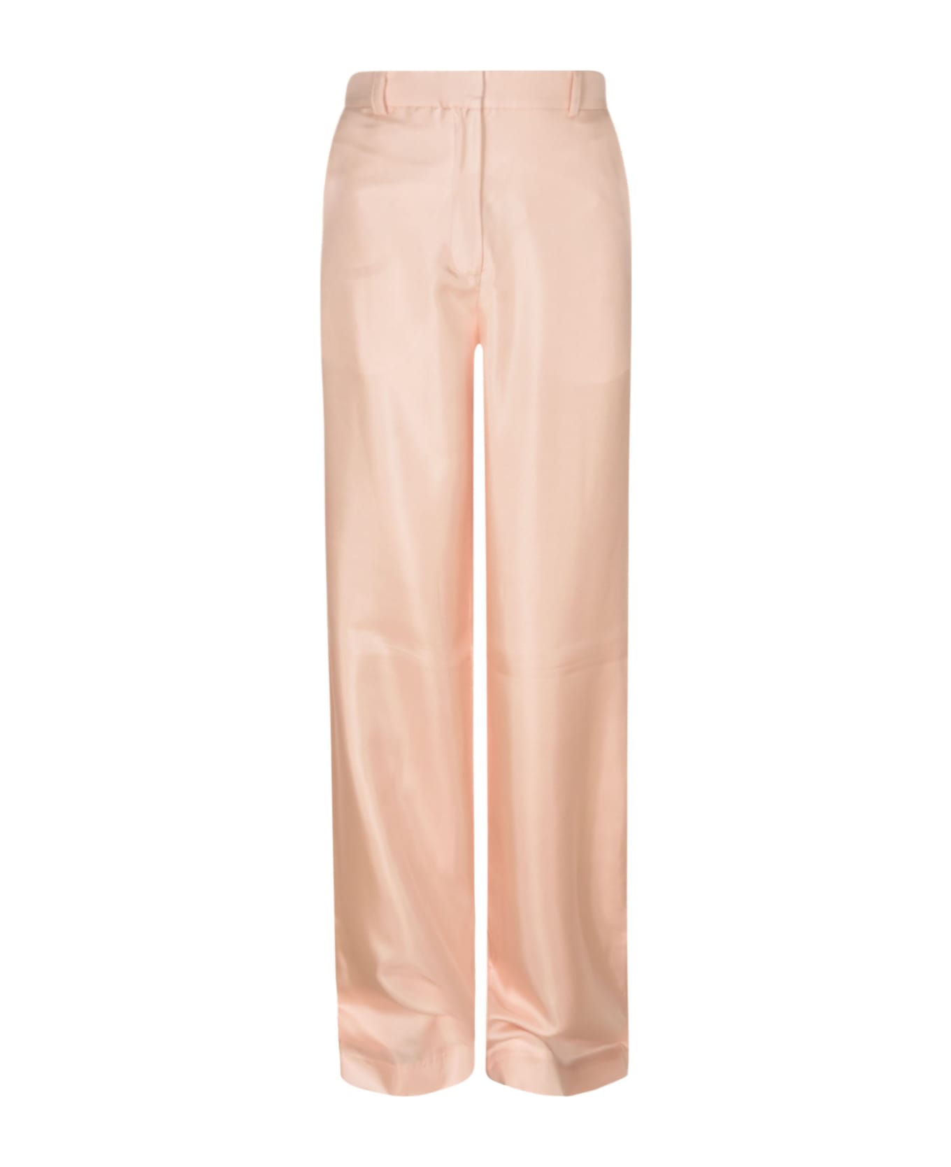 Lanvin High Waist Long Trousers - Pink ボトムス
