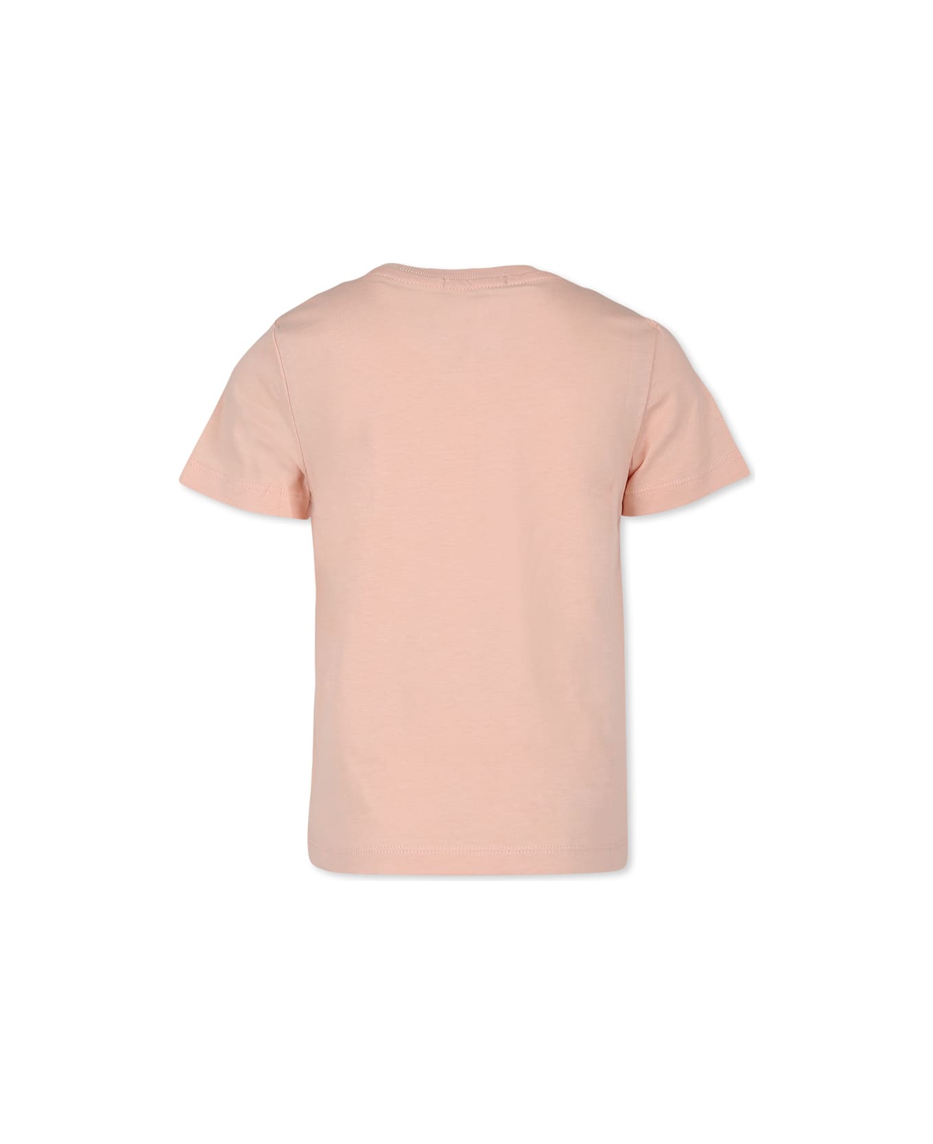 Calvin Klein Pink T-shirt For Kids With Logo - Pink