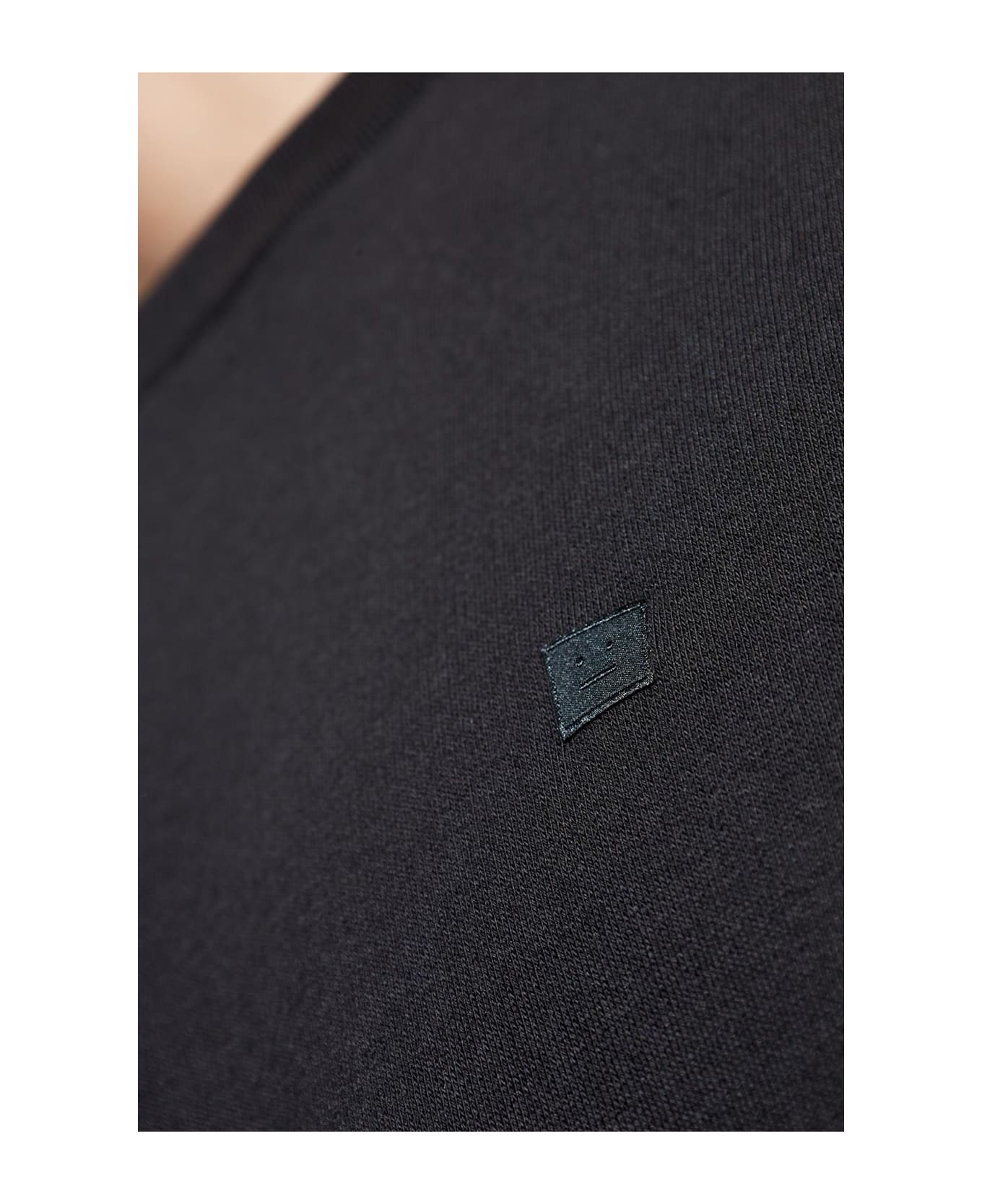 Acne Studios Sweatshirt With Logo - Black