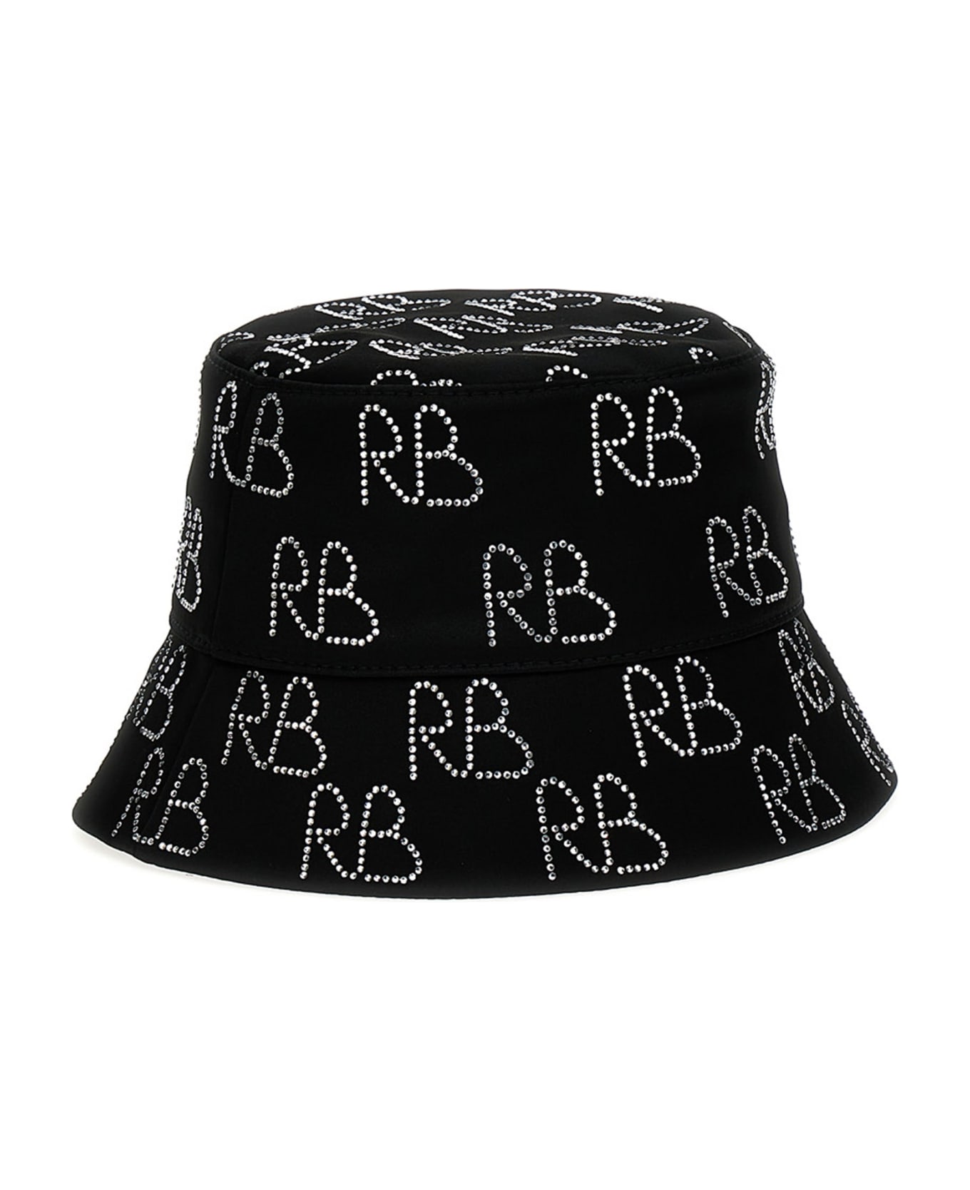 Ruslan Baginskiy Sequin Logo Bucket Hat - Black  