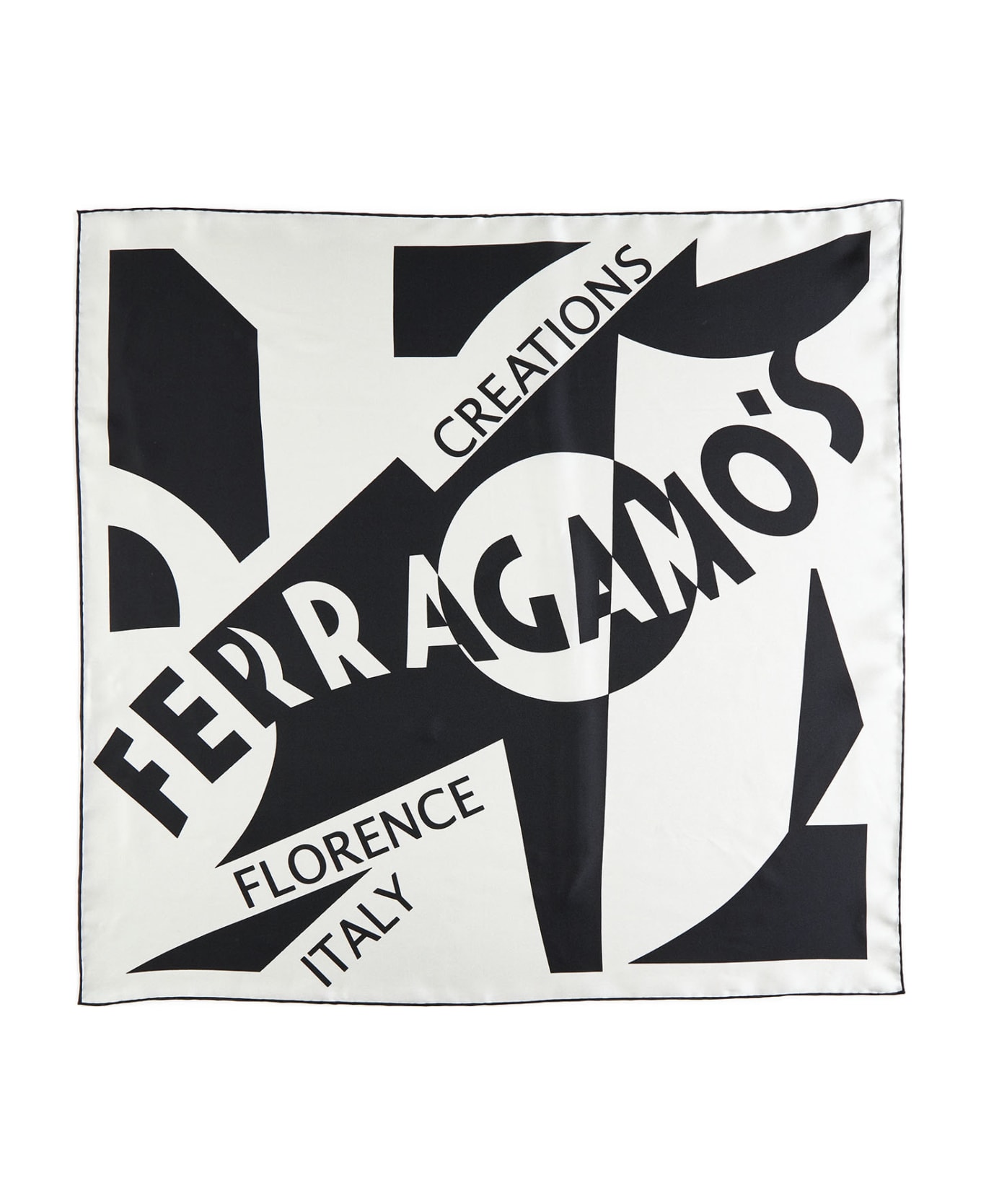 Ferragamo Scarf - Black スカーフ＆ストール