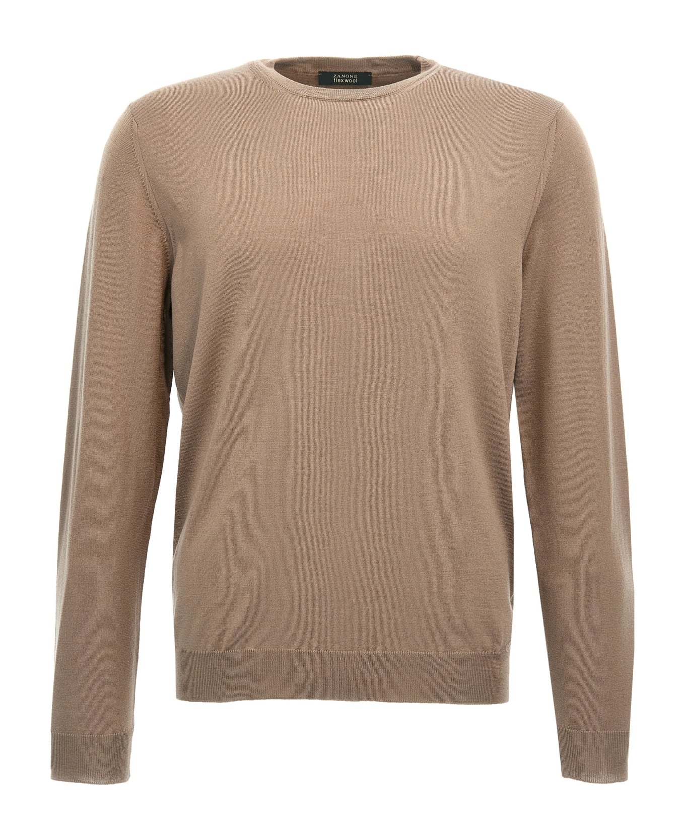 Zanone Wool Sweater - Beige