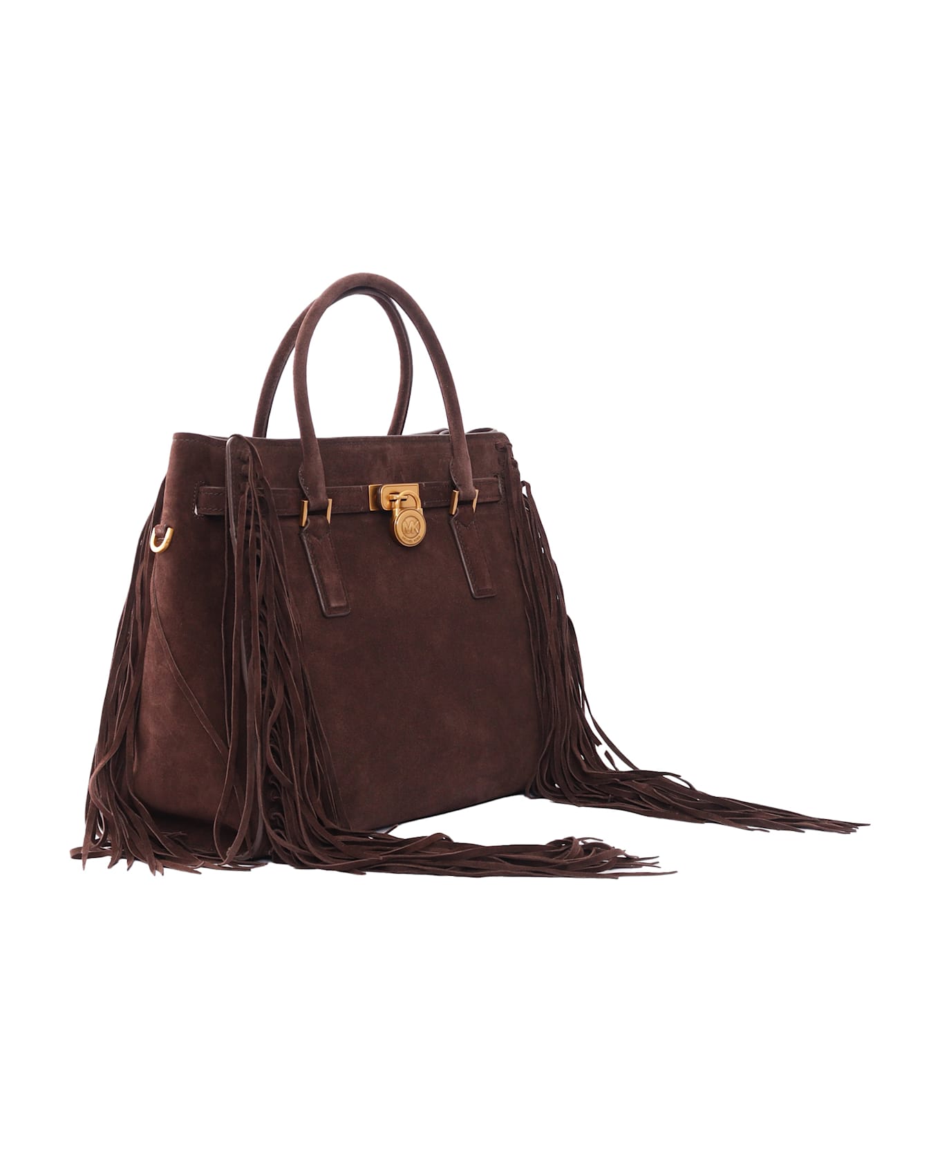 Michael Kors Lg Satchel - BROWN