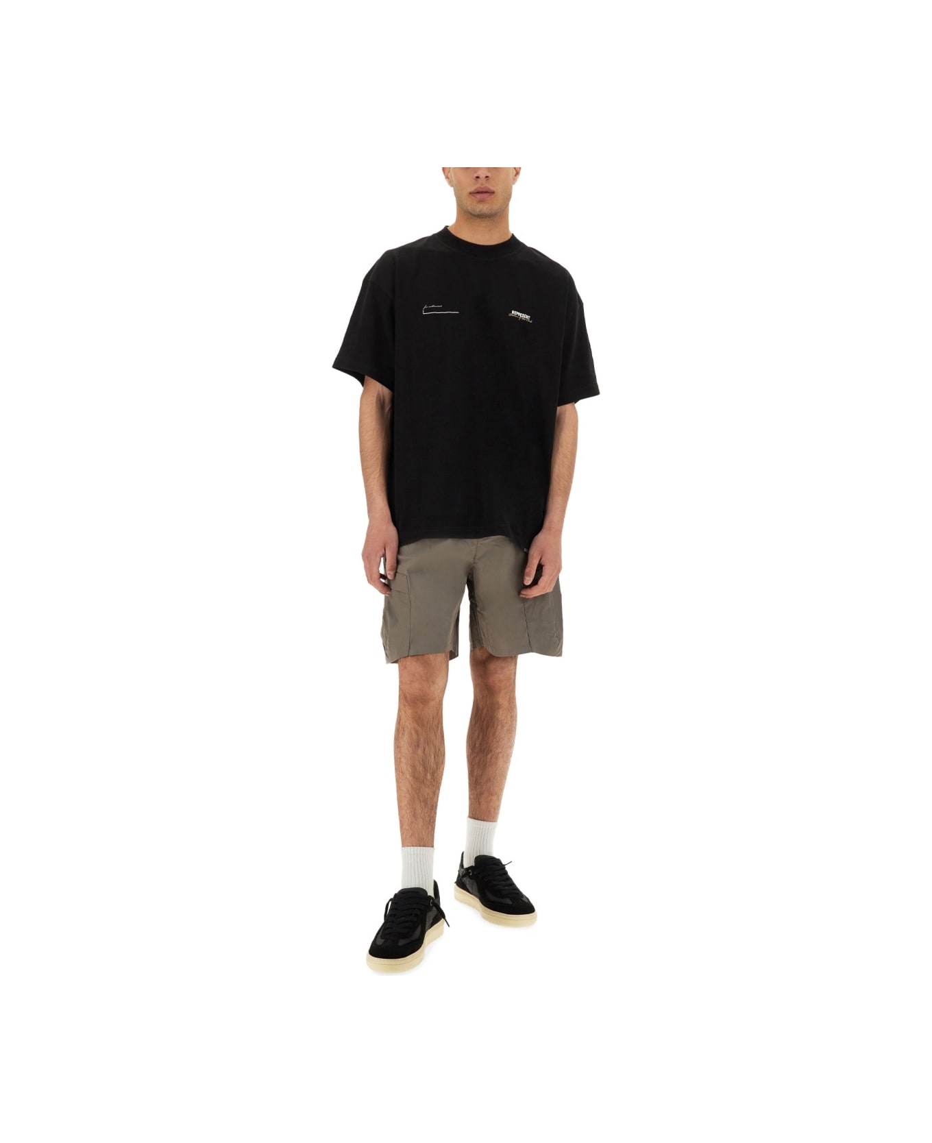REPRESENT Cargo Tech Shorts - GREY