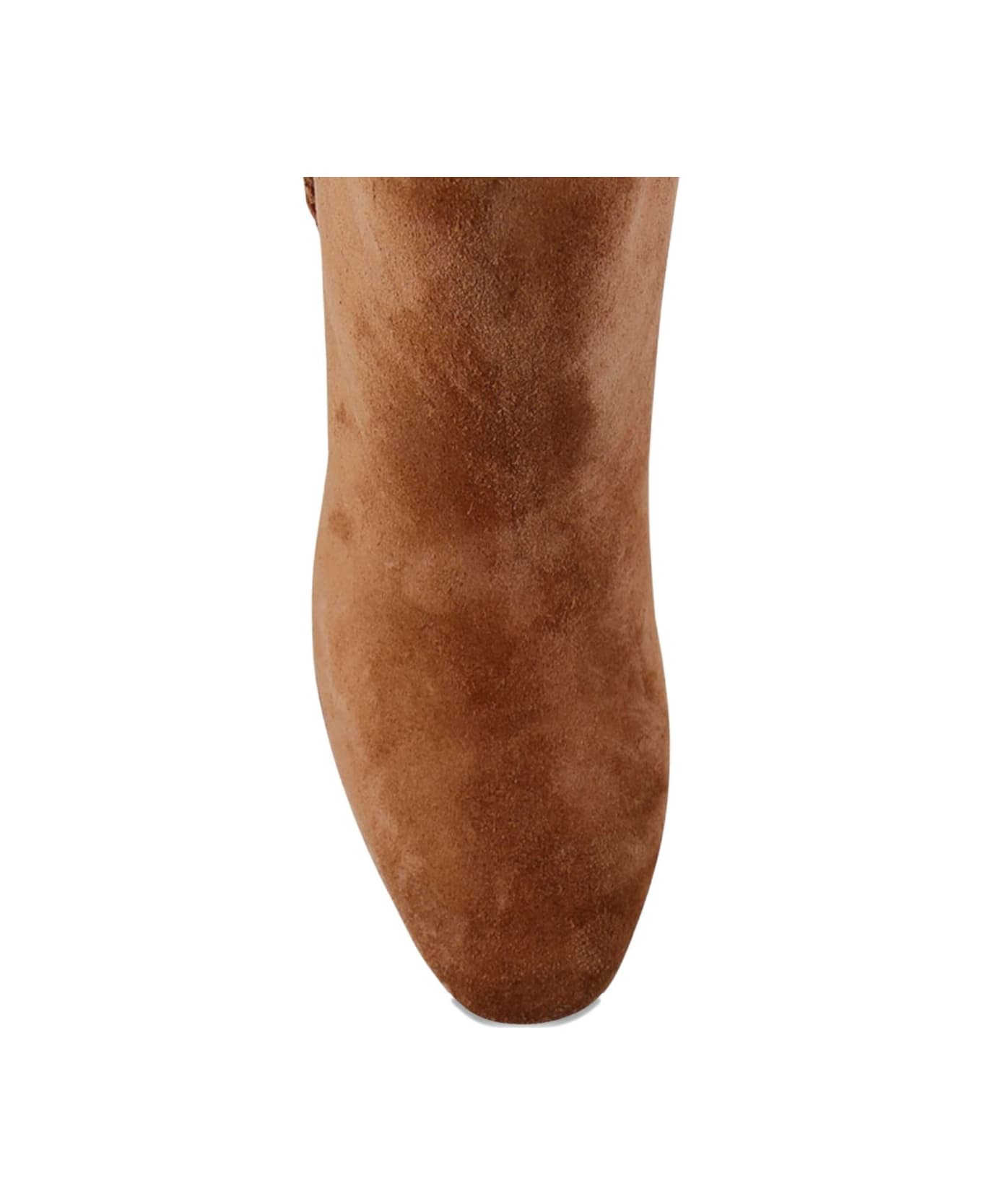 Aquazzura Boots With Woven Detail - Beige