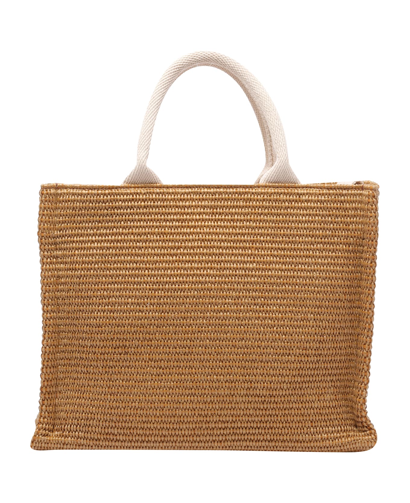 Marni Raffia Small Tote Bag - Beige