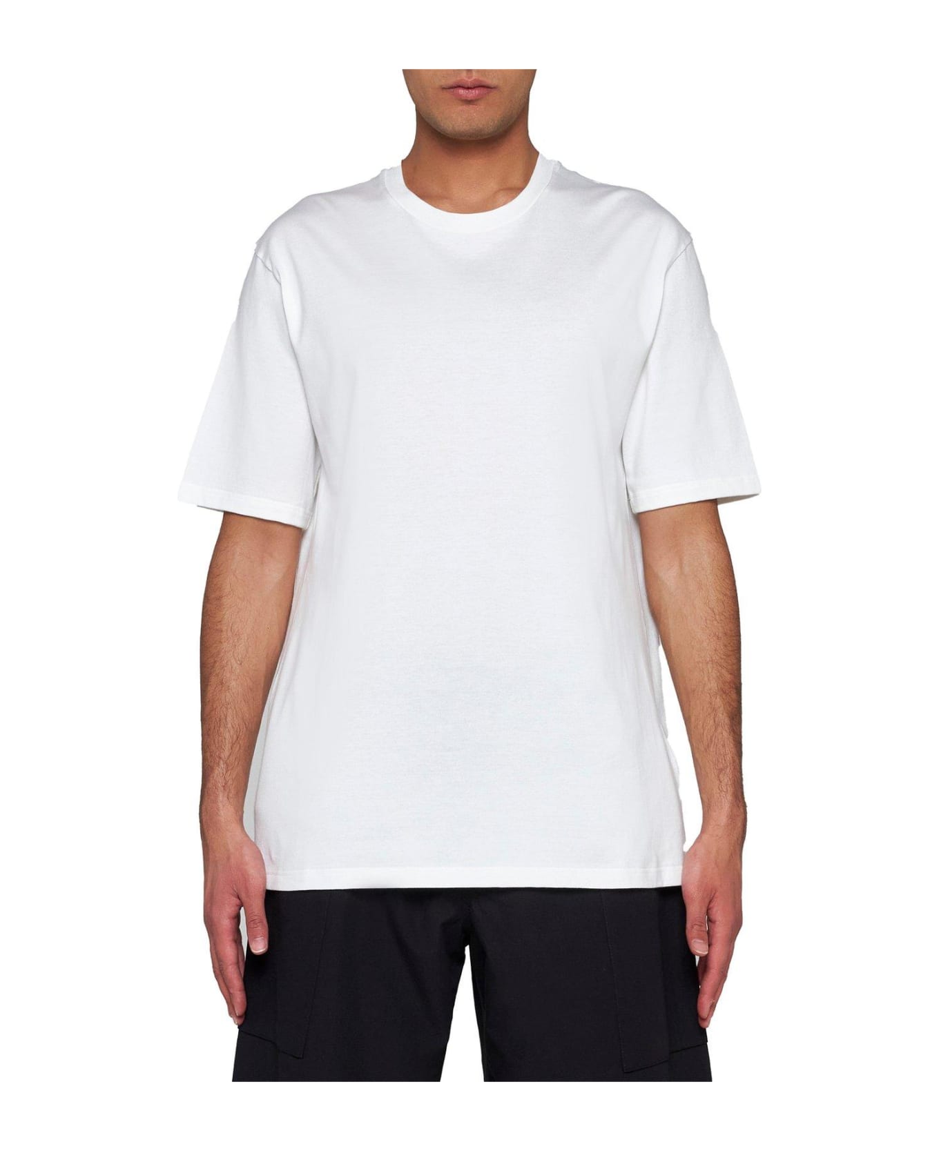 Jil Sander + Logo Printed Crewneck T-shirt - Bianco