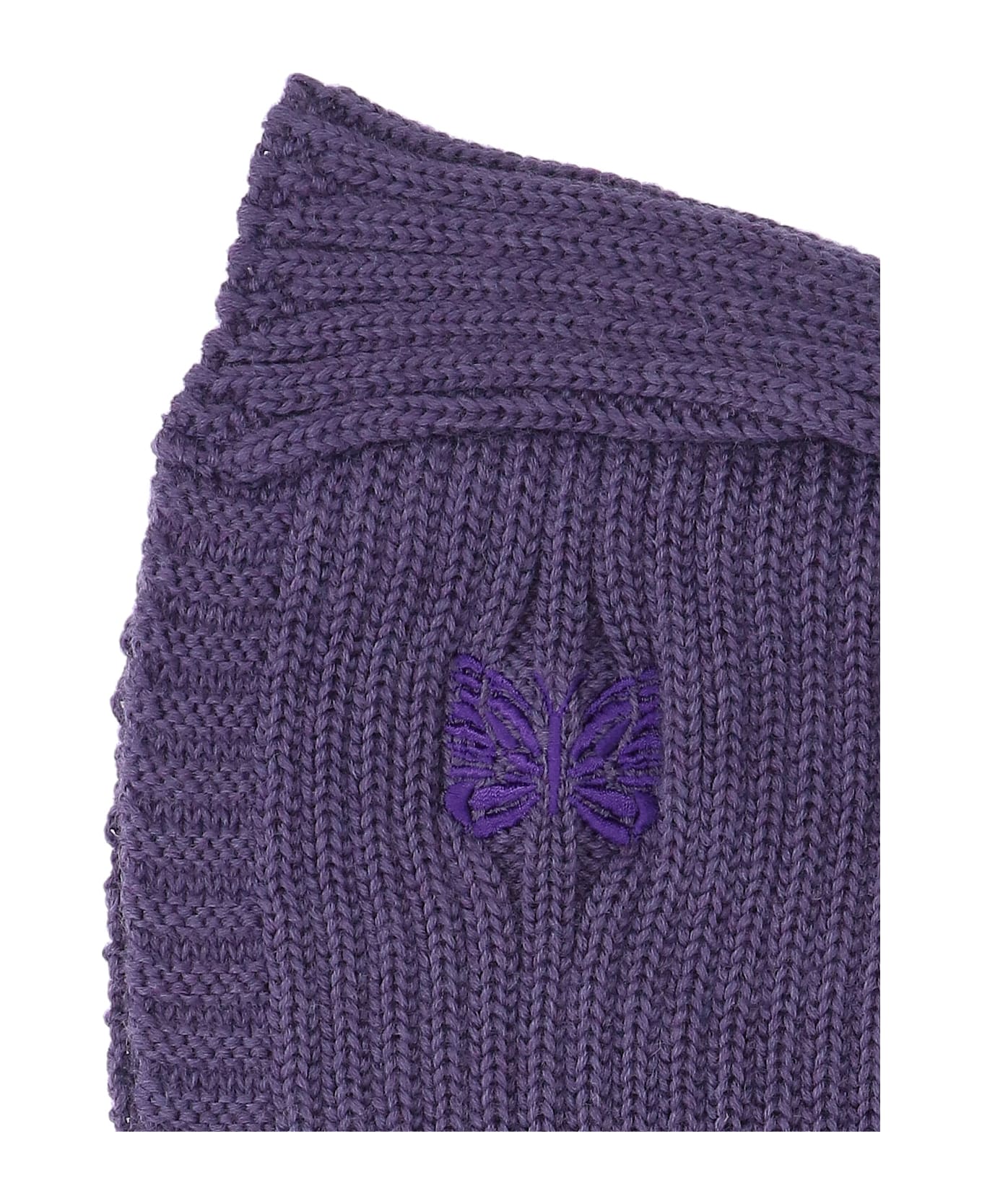 Needles Wool Balaclava - Purple
