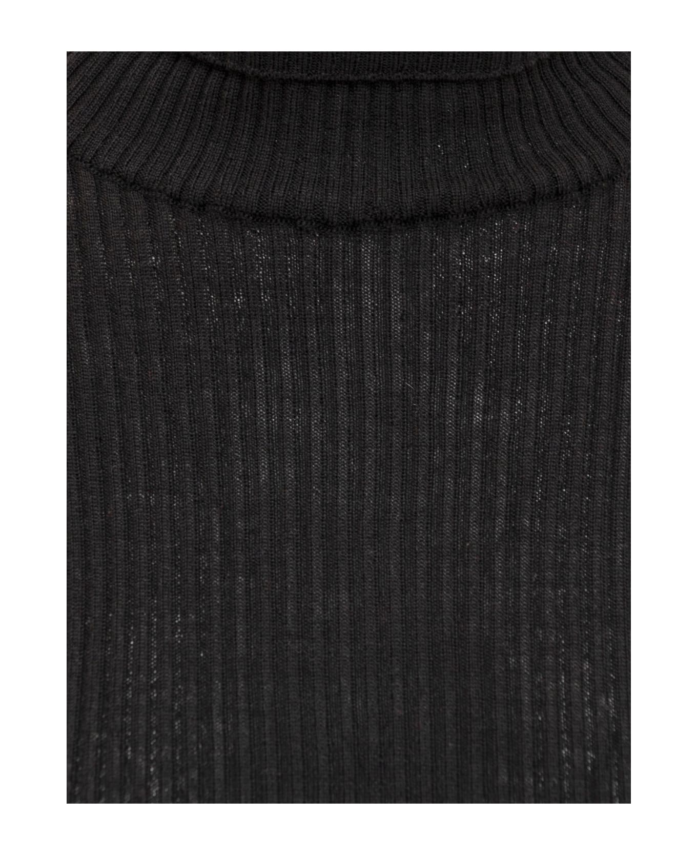 Jucca Turtleneck Sweater - NERO