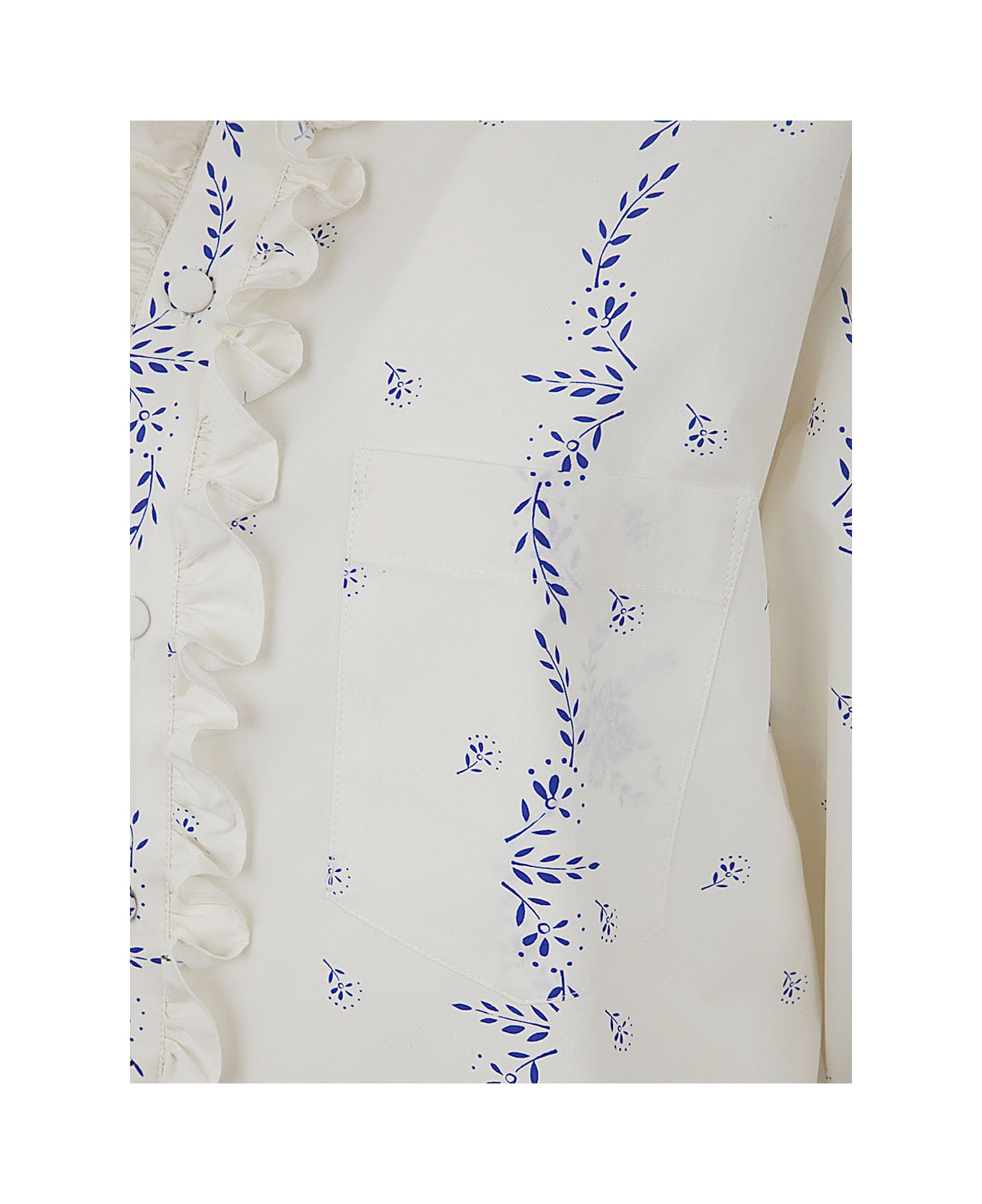 Philosophy di Lorenzo Serafini Printed Mini Dress - Fantasy White