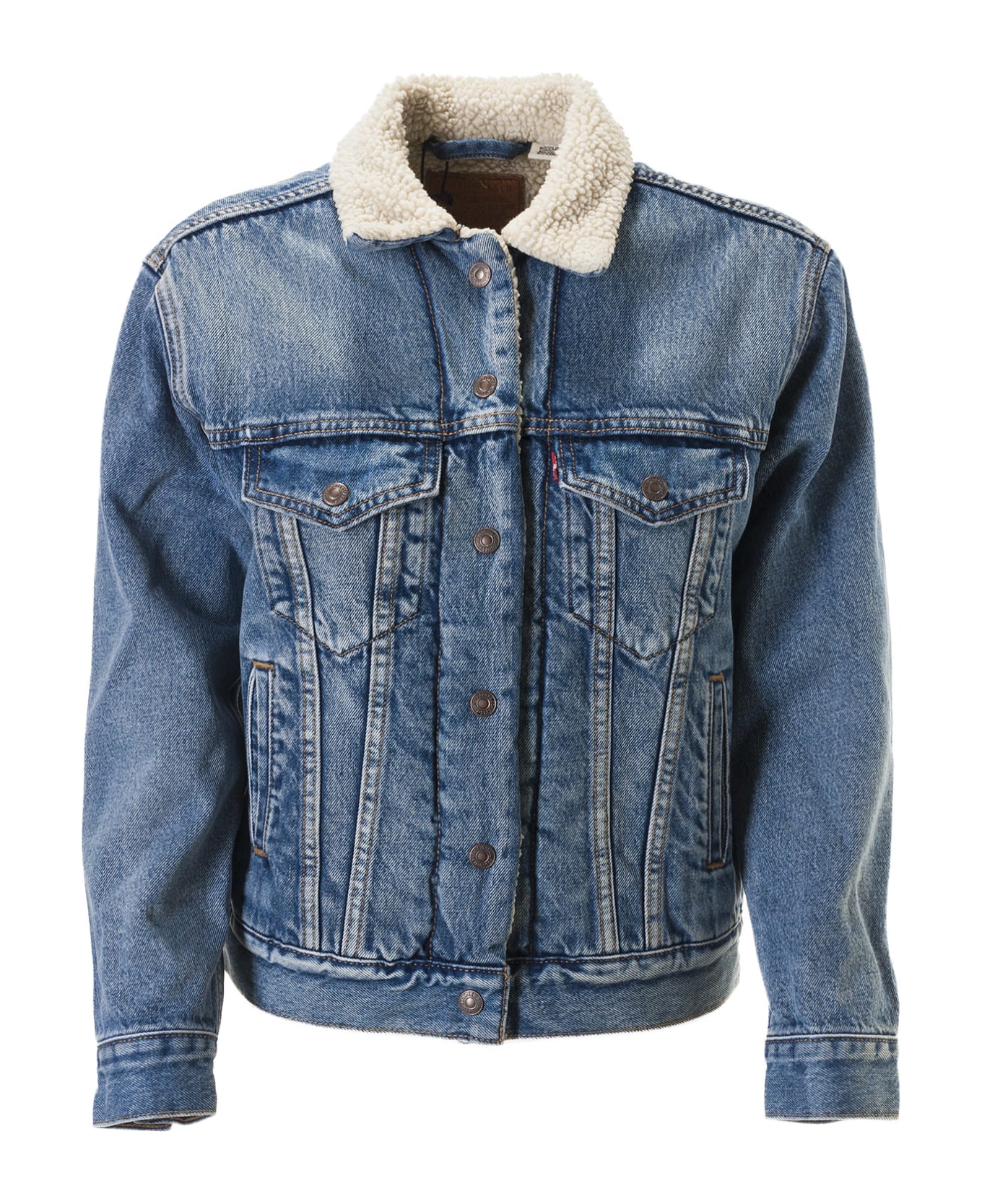 Levi
s Fur Collar Jacket - Blue