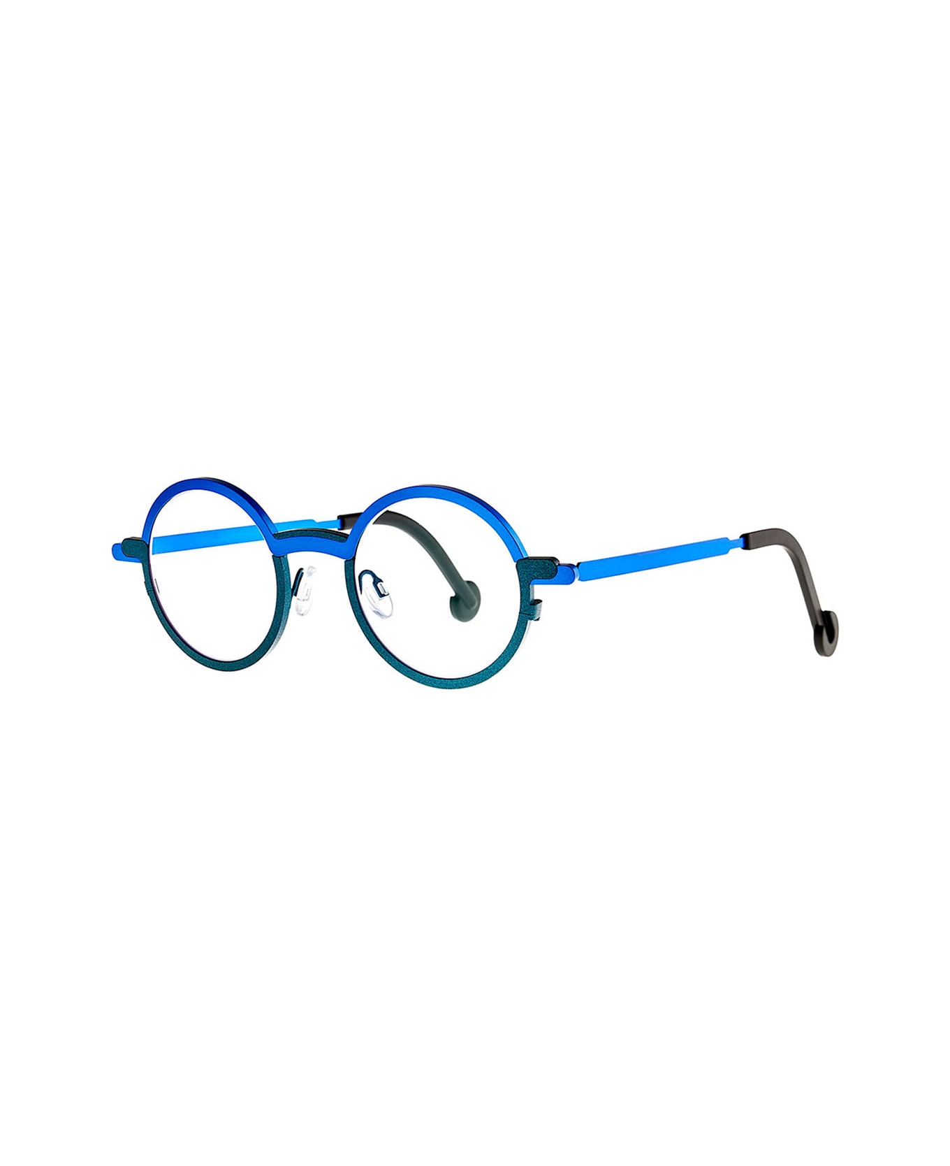 Theo Eyewear Shinjuku 428 601 Electric Blue + 764 Mm Bluesy Green Glasses - Blu