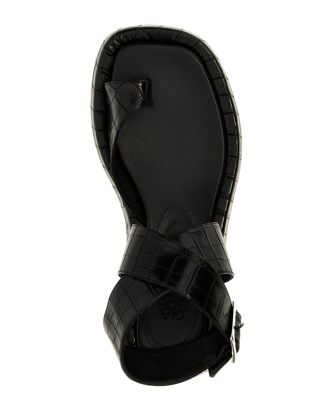 GIA BORGHINI 'roxanne' Sandals - Black  