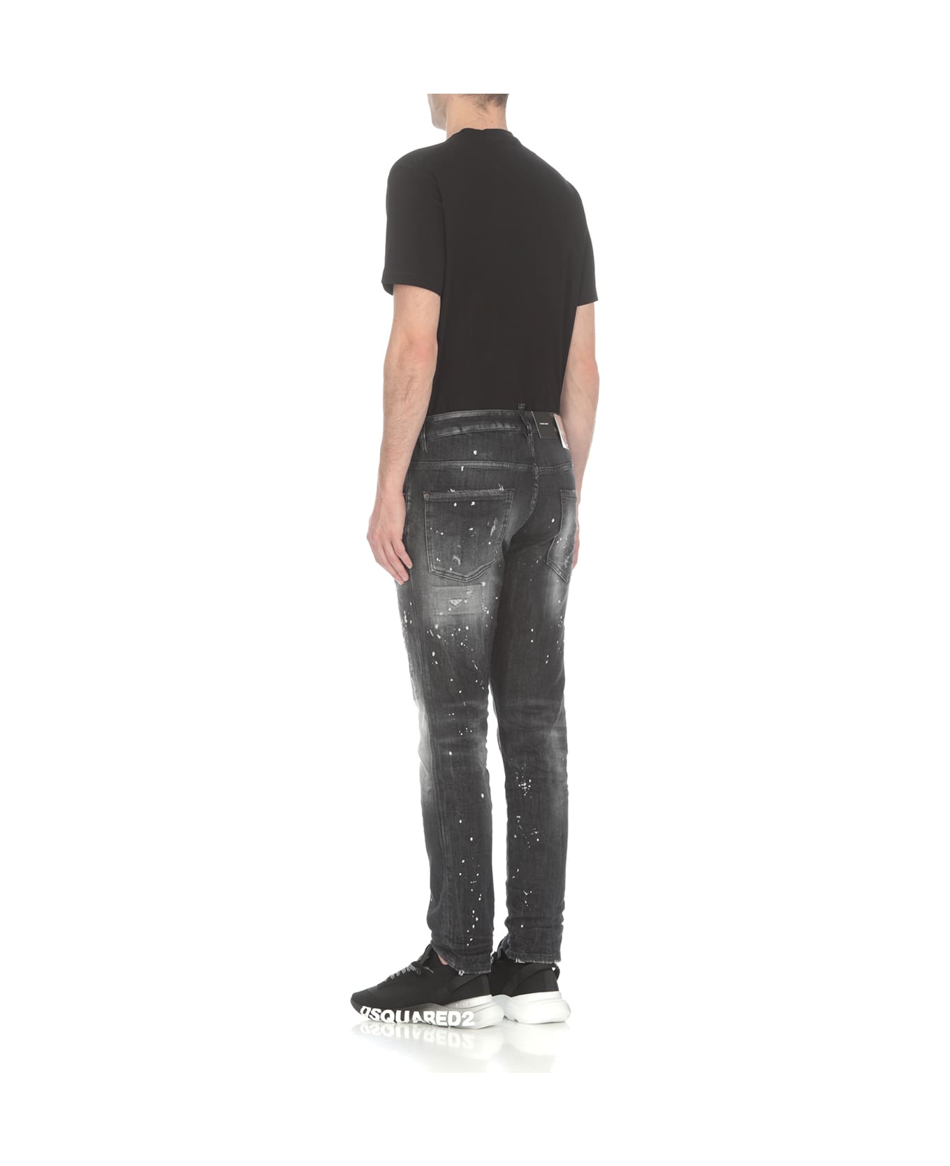Dsquared2 Skater Jeans - Black ボトムス
