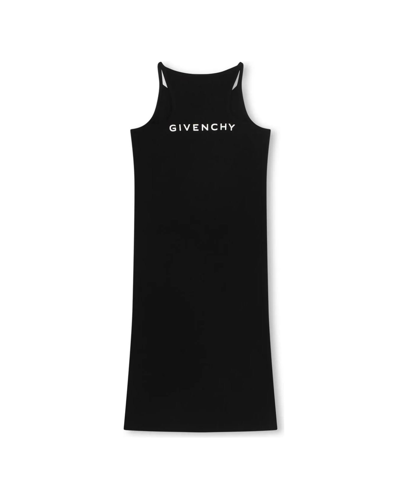 Givenchy Black Dress With 4g Plate - Black