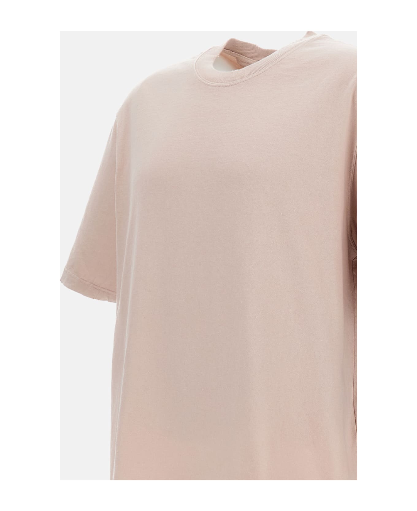 Golden Goose T-shirt Relaxed Fit Logo Patch - Grey