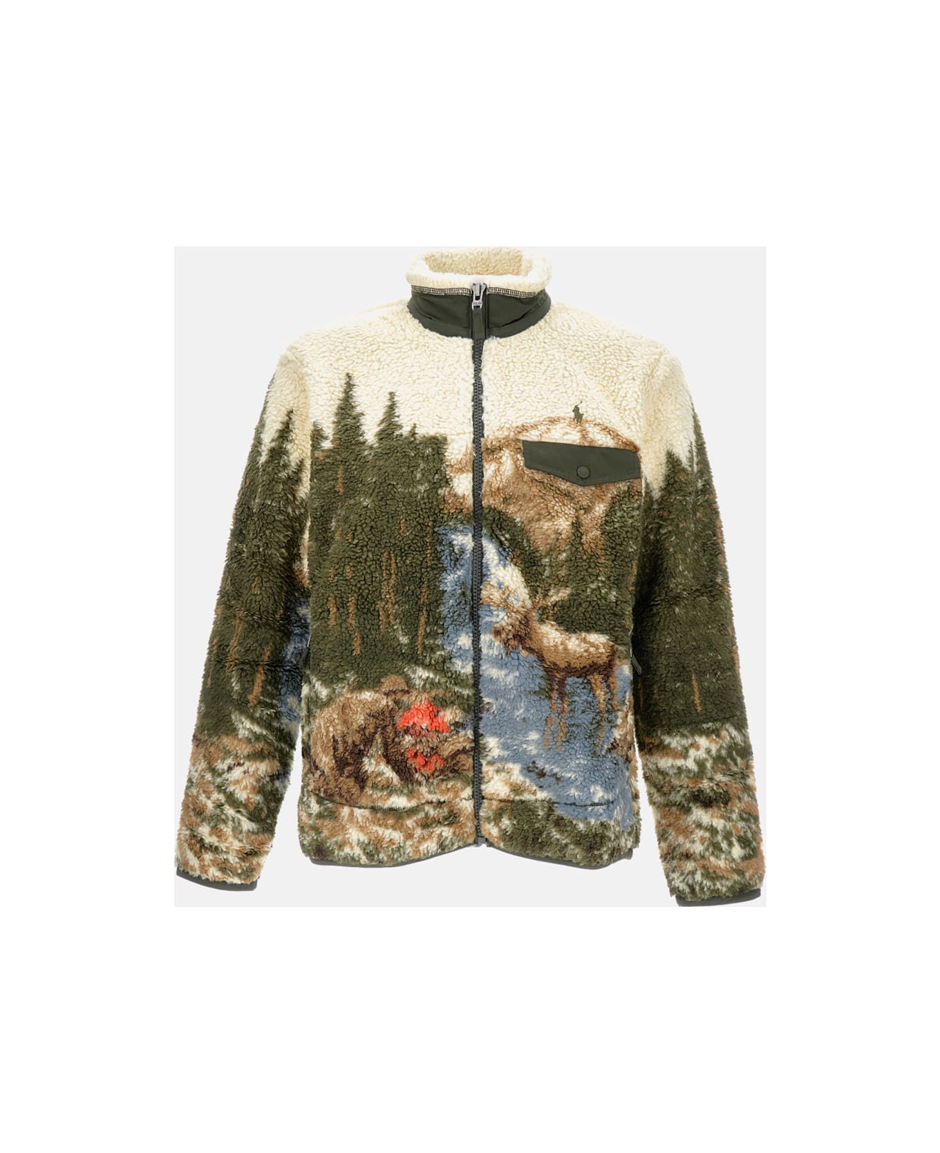 Polo Ralph Lauren Long Sleeve Full Zip Jacket - MultiColour