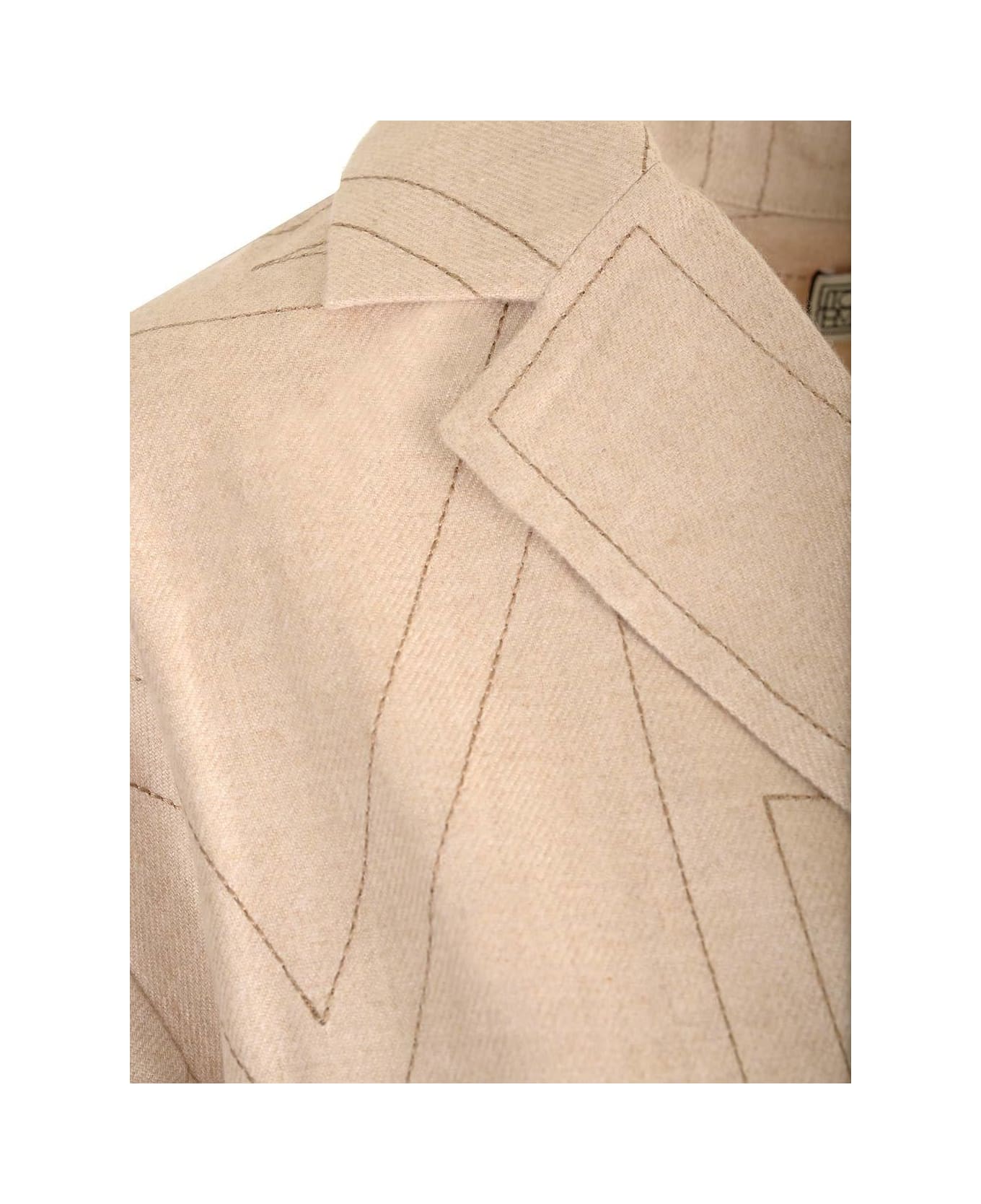 Totême Single Breasted Long-sleeved Blouse - Neutro