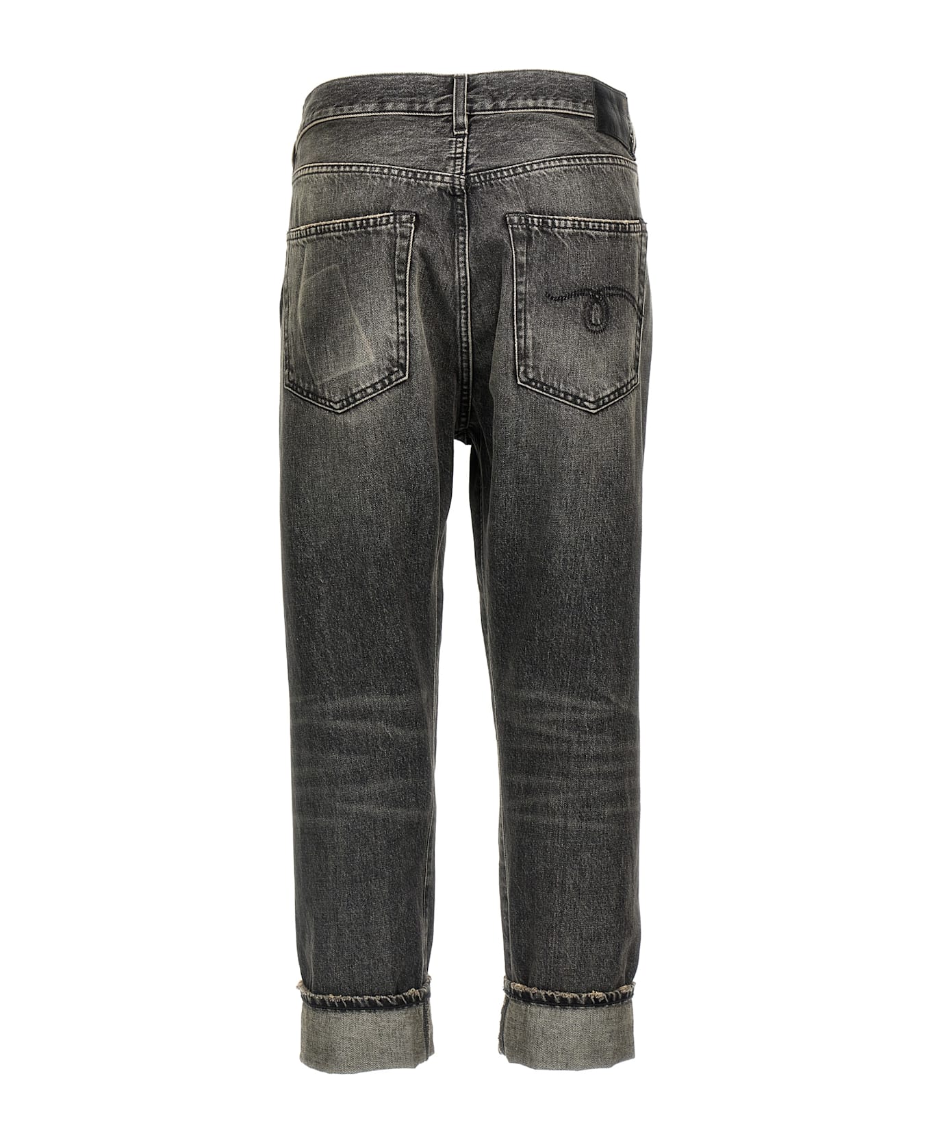 R13 
cross Over
 Jeans - Gray