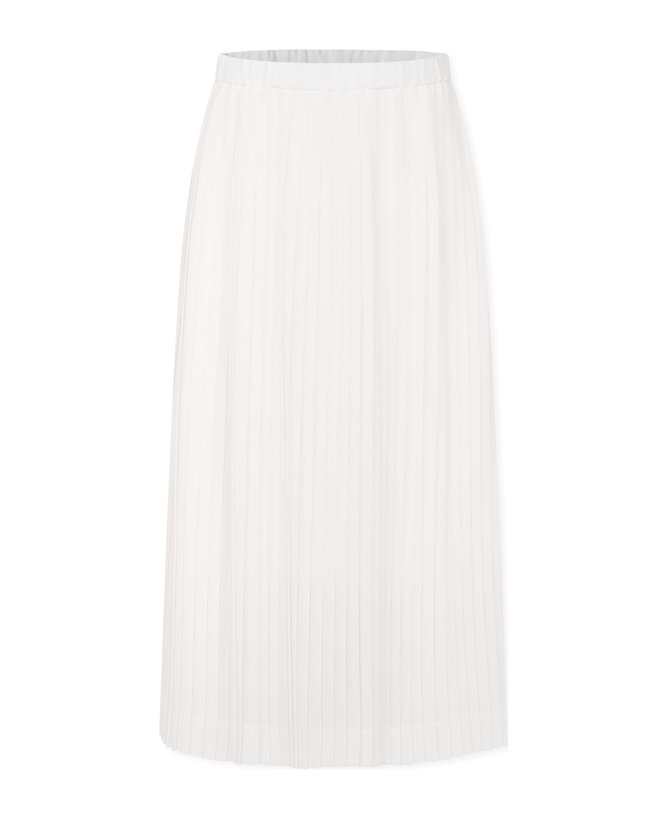 Philosophy di Lorenzo Serafini Kids White Skirt For Girl - White